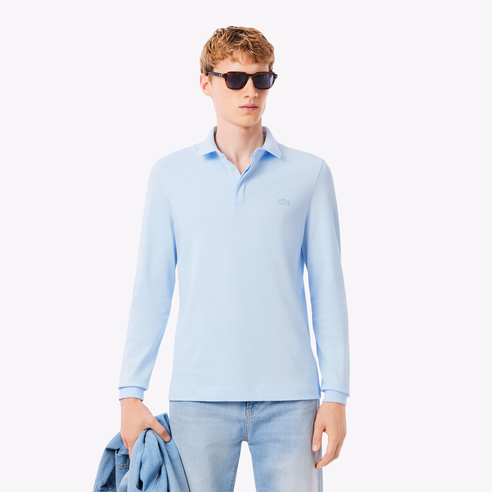 Men's Regular Fit Paris Stretch Piqué Polo