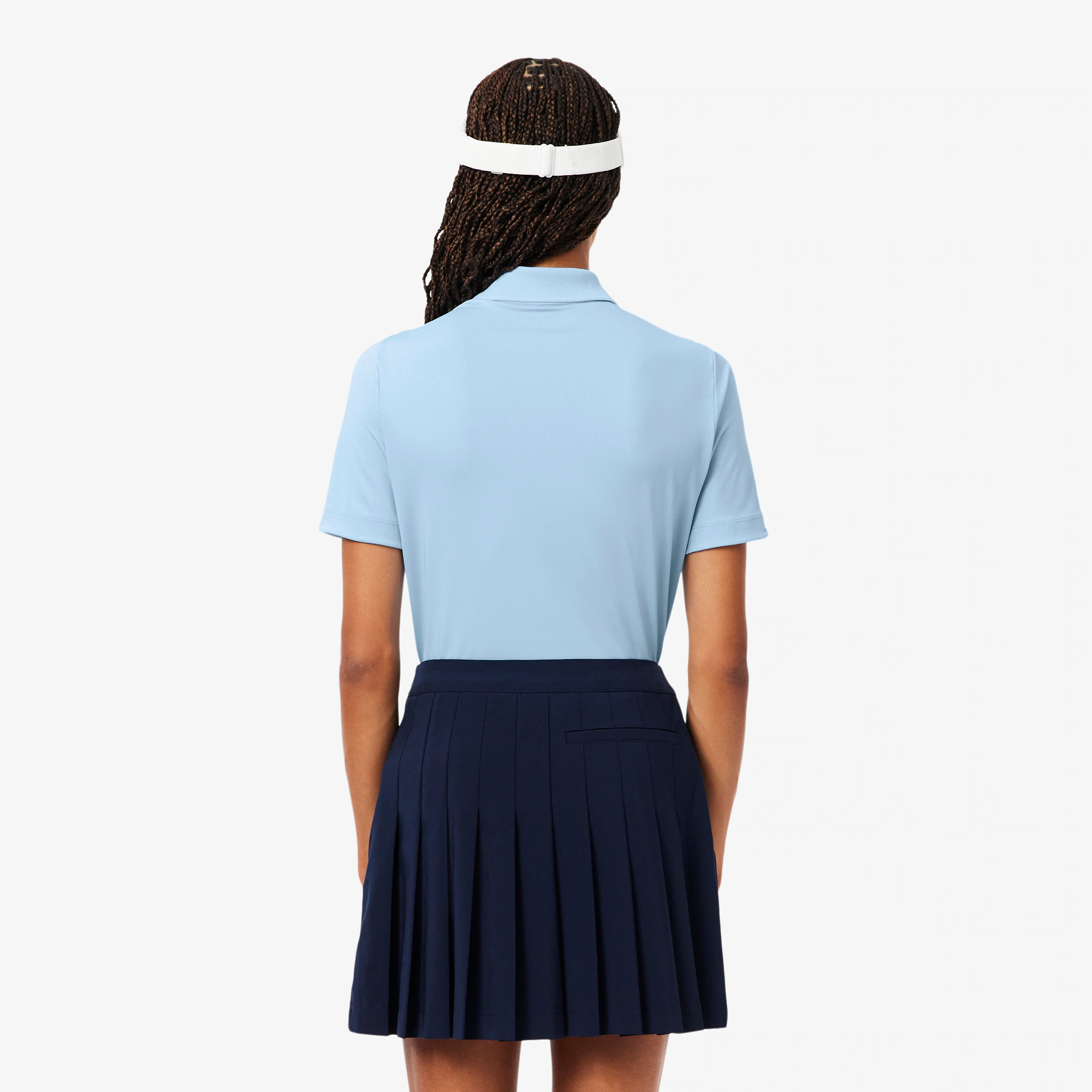 Women's Slim Fit UV Protect Stretch Golf Polo