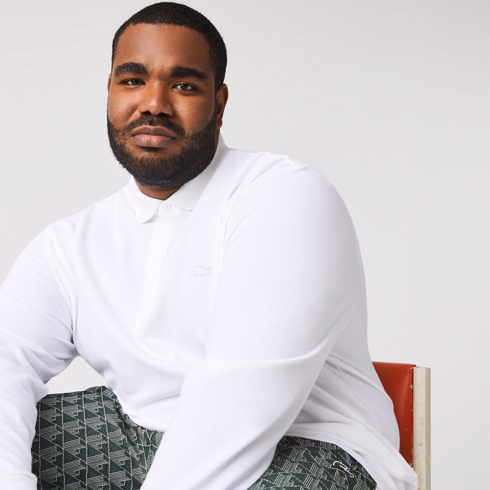 Men's Regular Fit Paris Stretch Piqué Polo