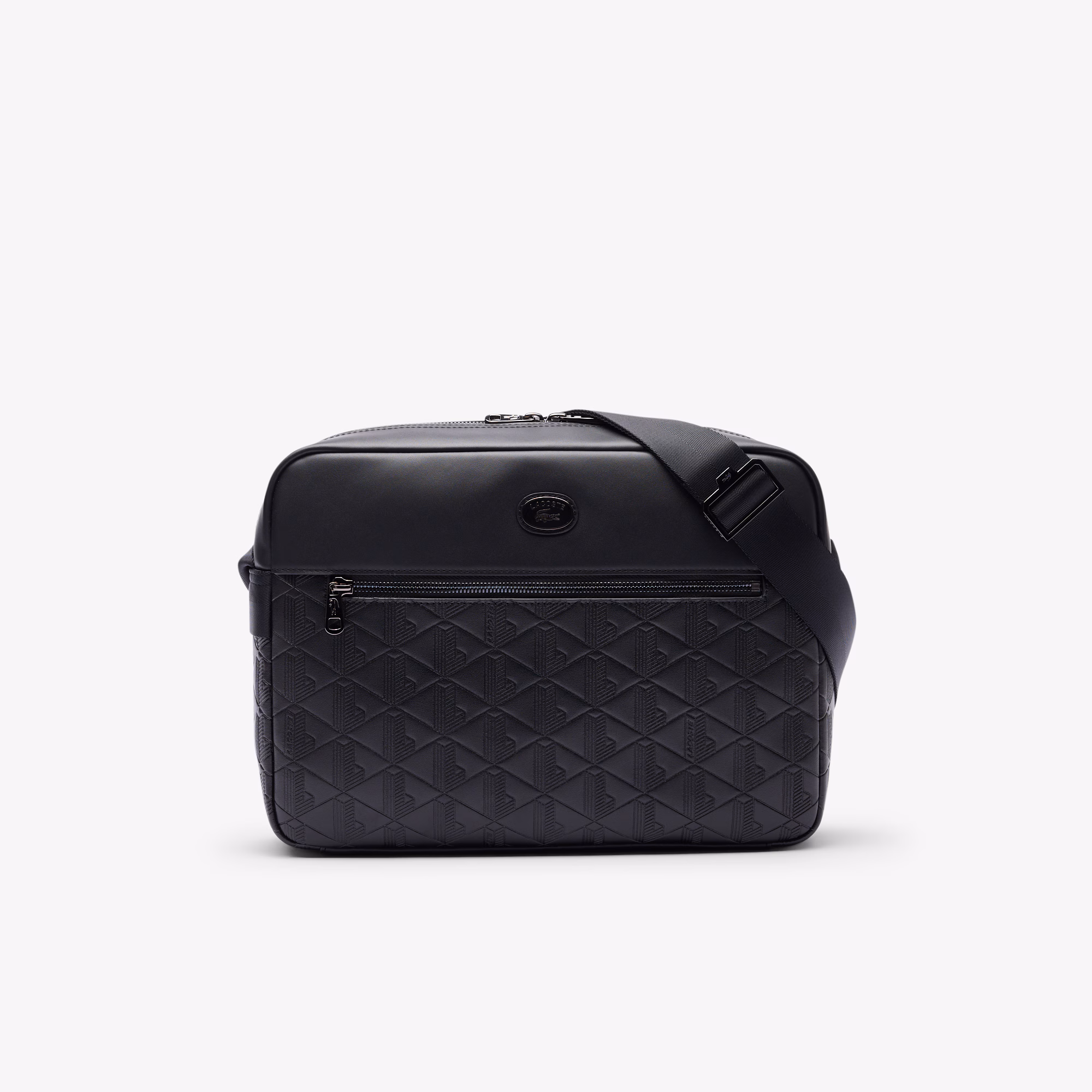 Monogram Leather Reporter Bag