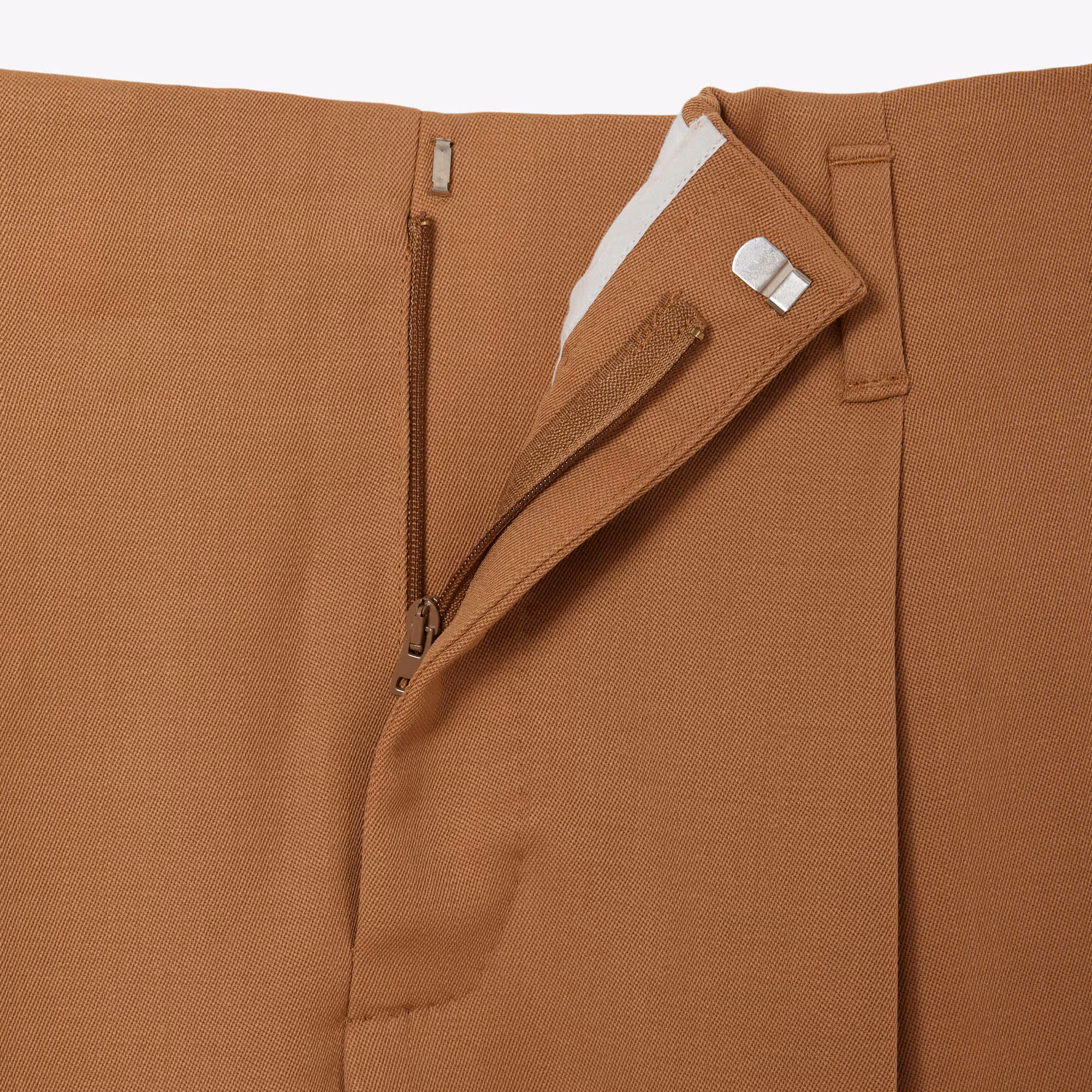 Runway Wide Fit Tailored Wool Pants