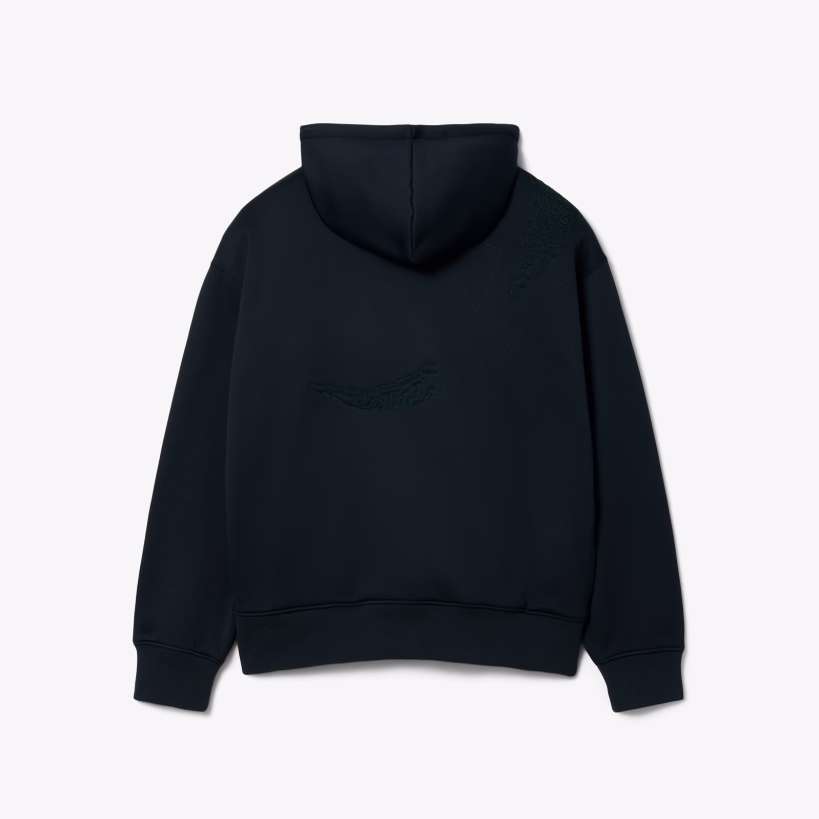 Runway Embroidered Crocodile Hoodie