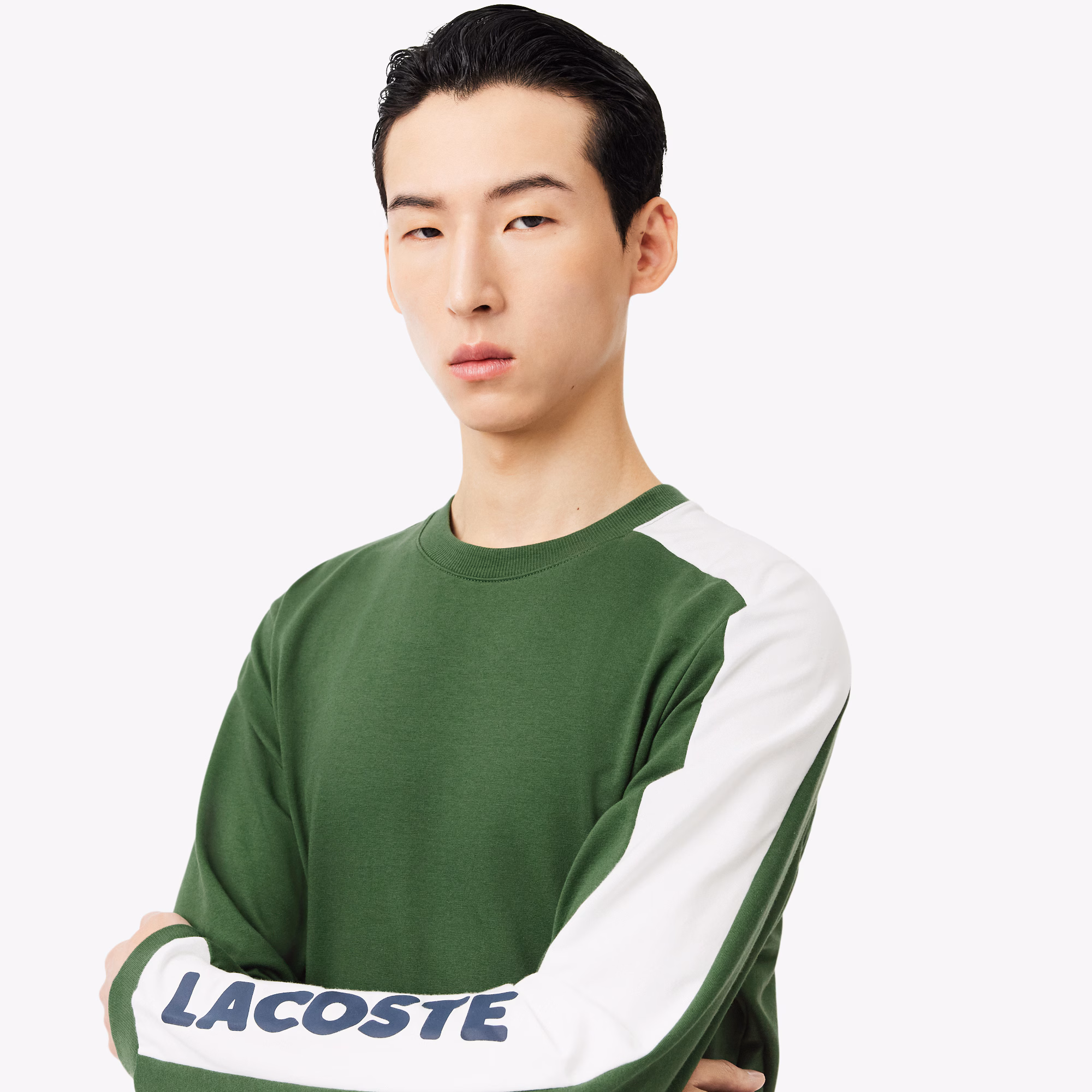 Men's Printed Fleece Lounge Sweatshirt