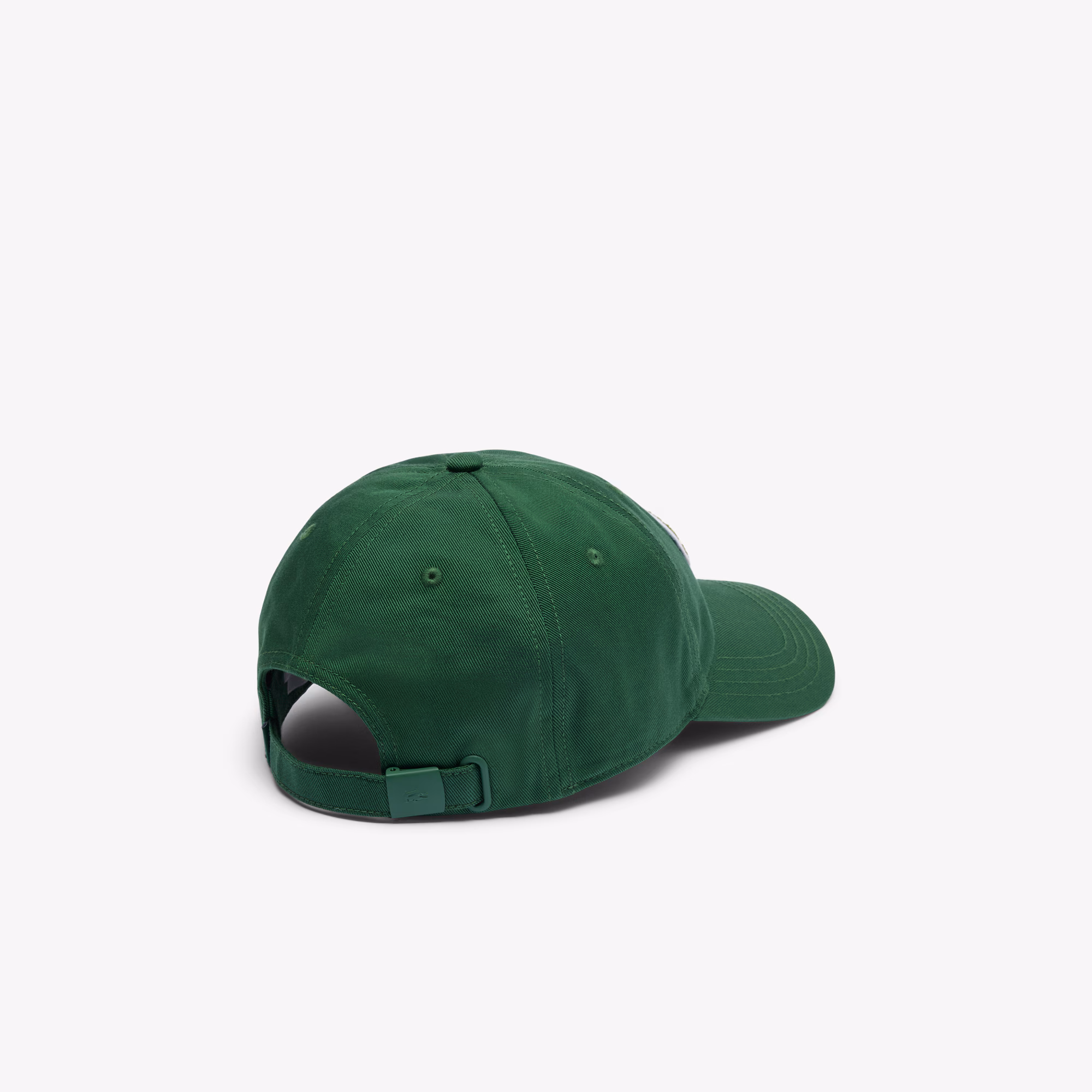 Unisex Crocodile Badge Cotton Twill Cap