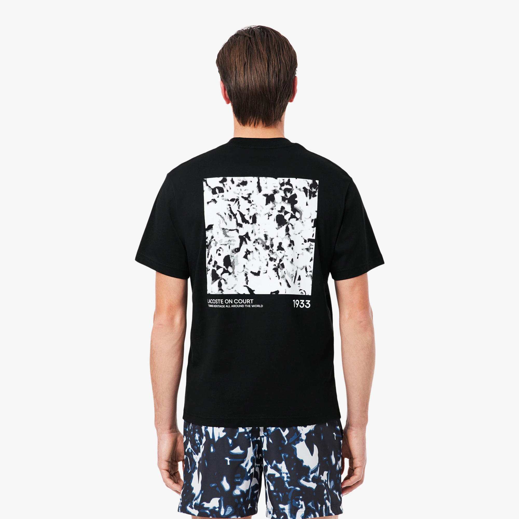 Men's Print Motif Jersey T-Shirt