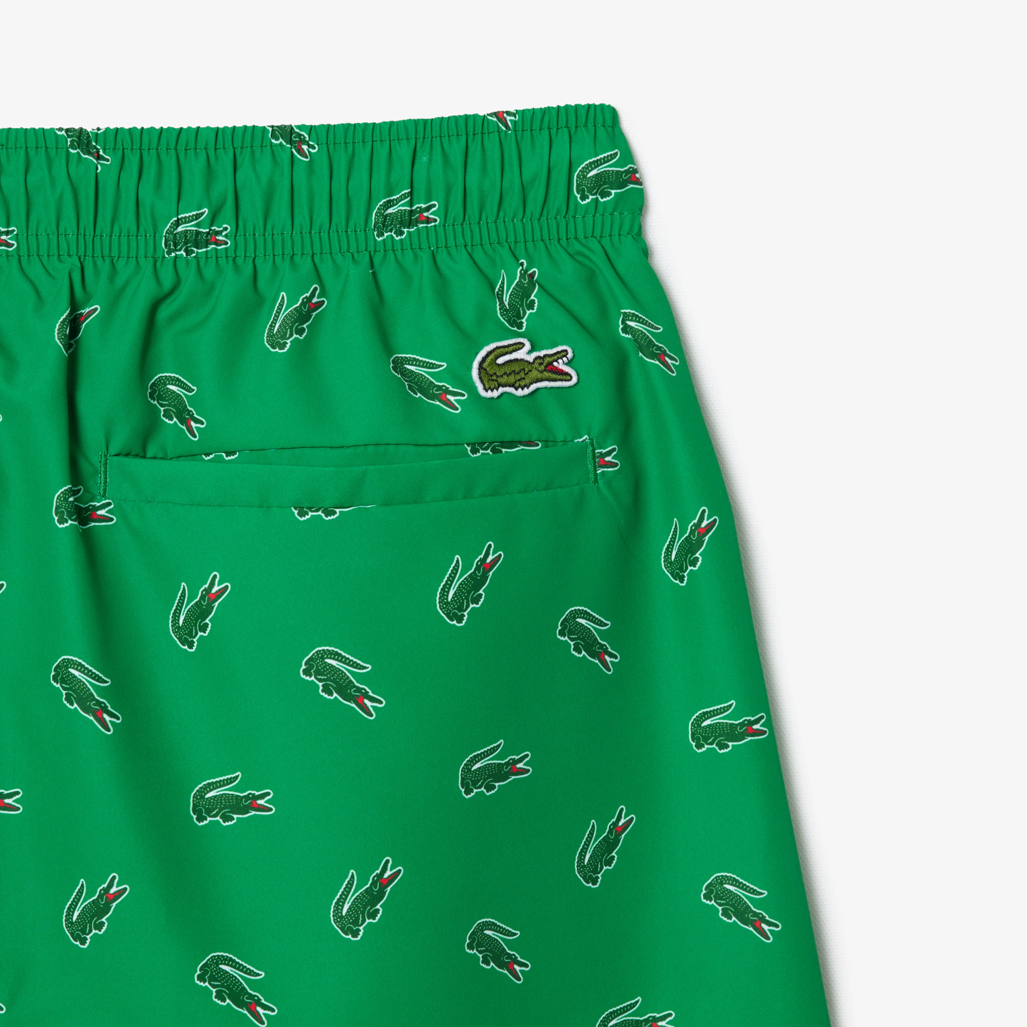 Men's Crocodile Print Swim Trunks
