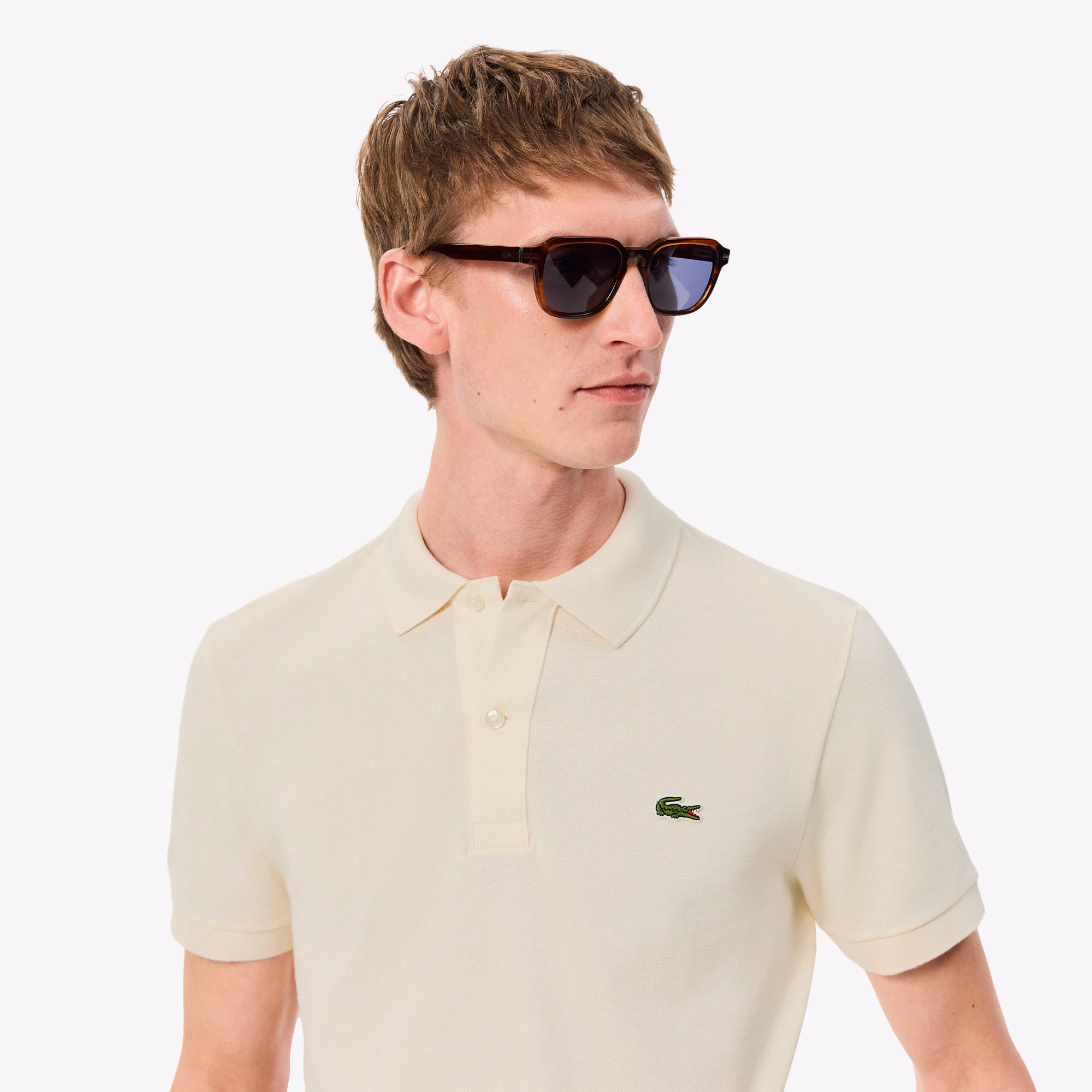 Men's Slim Fit L.12.12 Piqué Polo