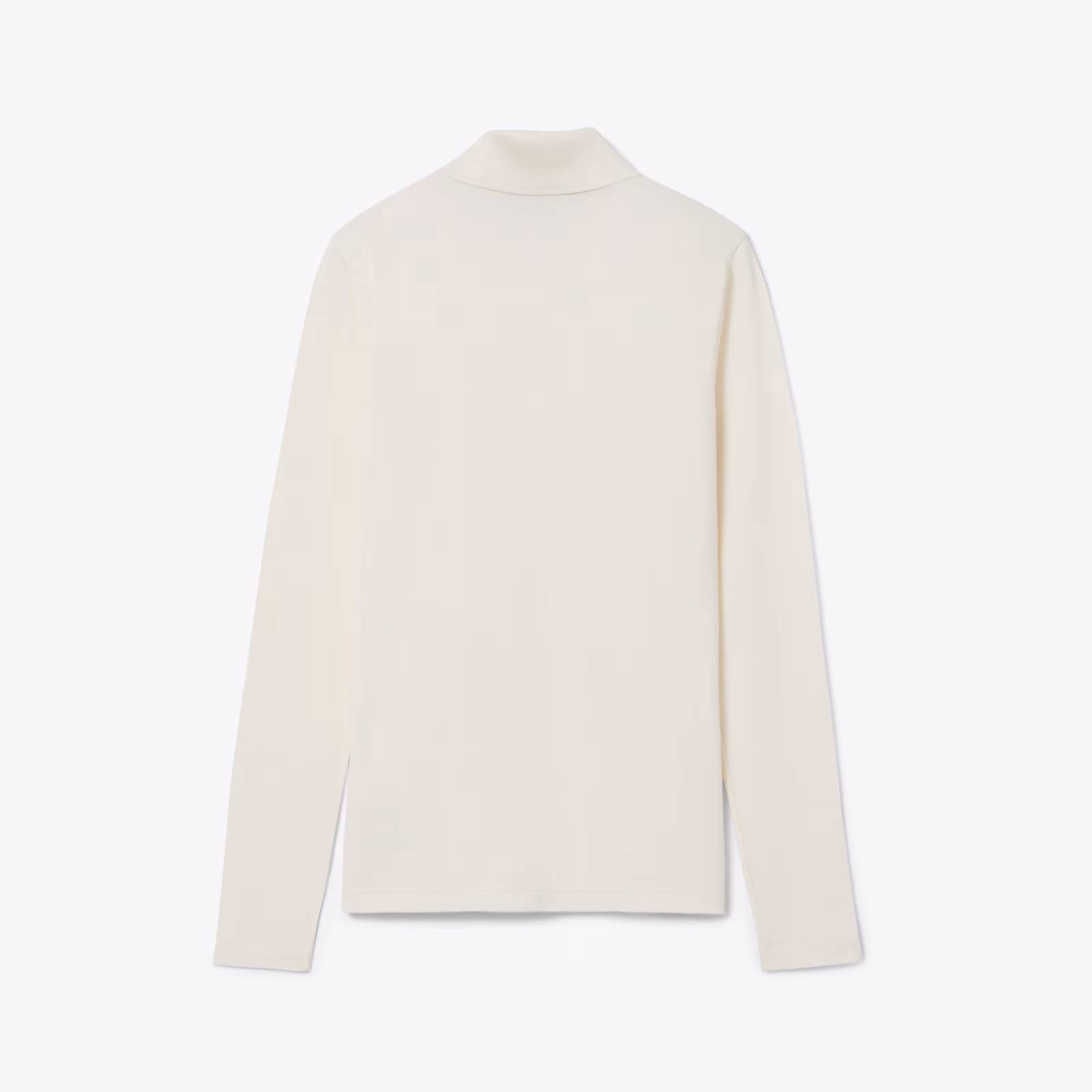 Runway Slim Fit Long Silk Sleeved Polo Shirt