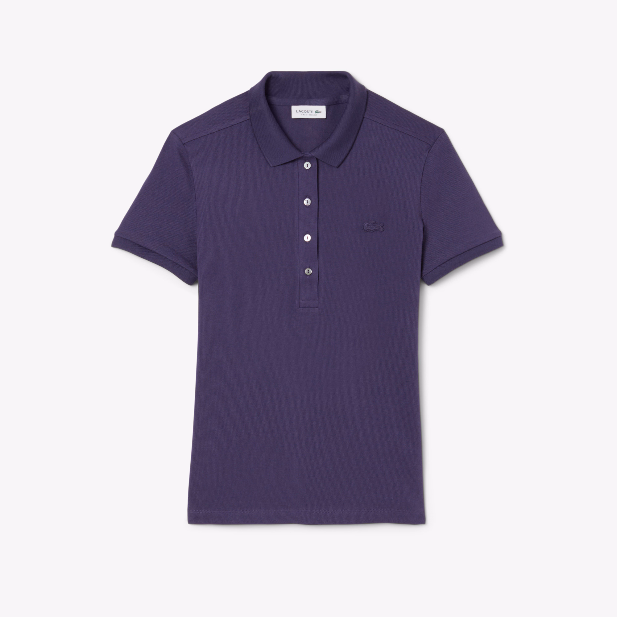 Women's L.12.D Slim Fit Stretch Mini Piqué Polo