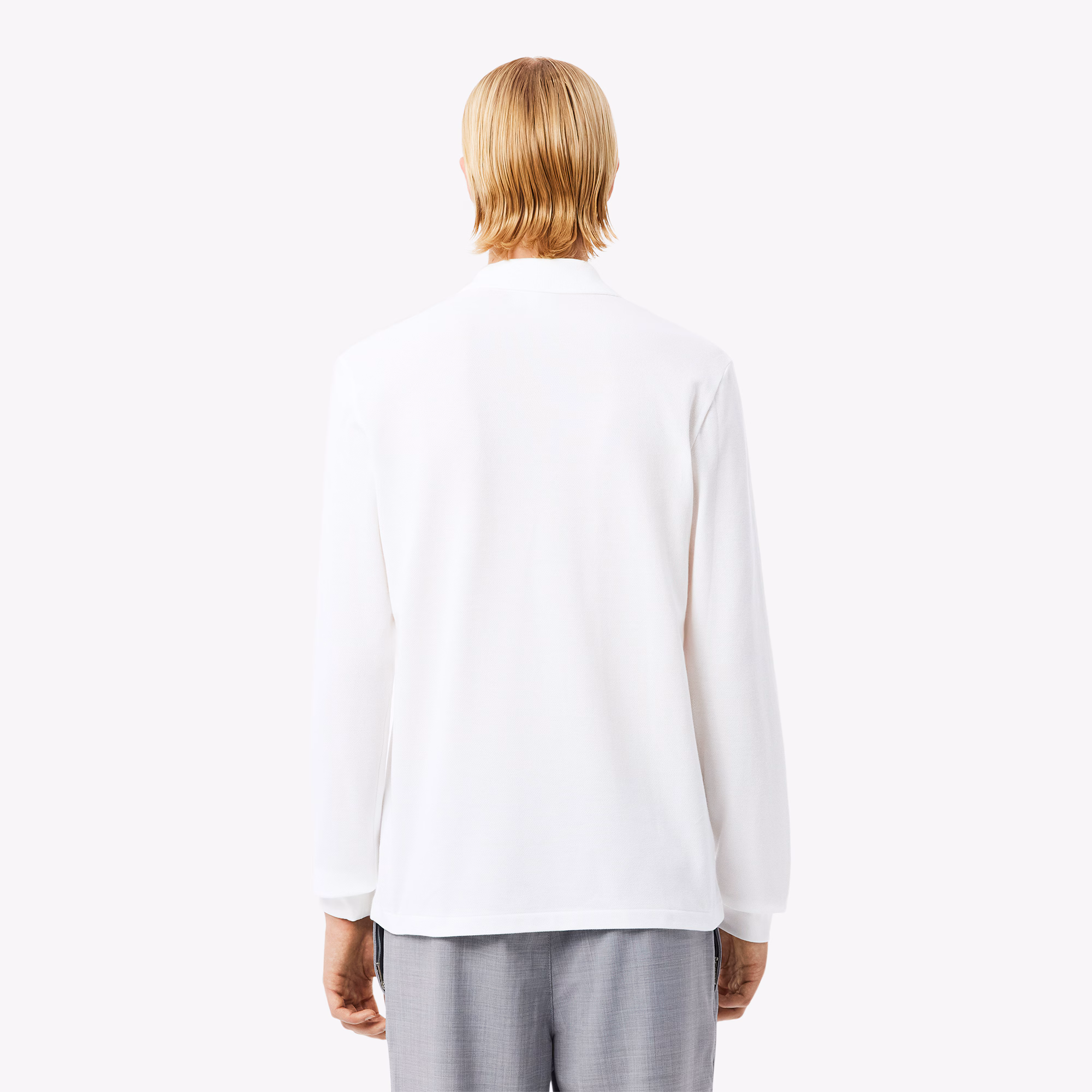 Men's Classic Fit Long Sleeve L.12.12 Polo