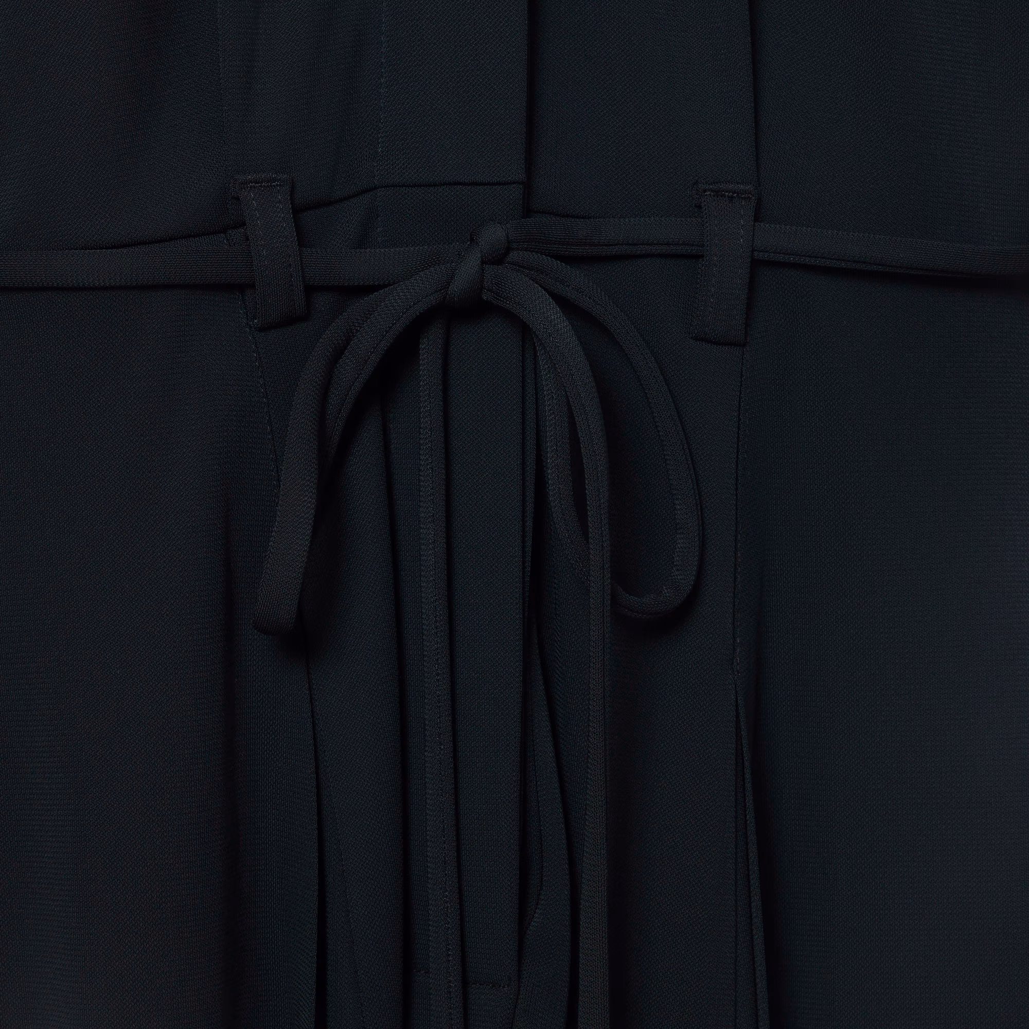 Runway Pleated Polo Maxi Dress