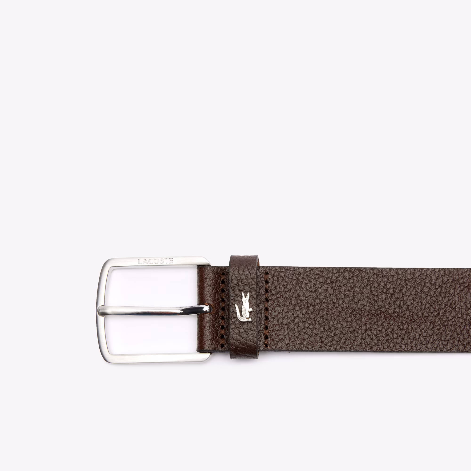 Grained Leather Belt