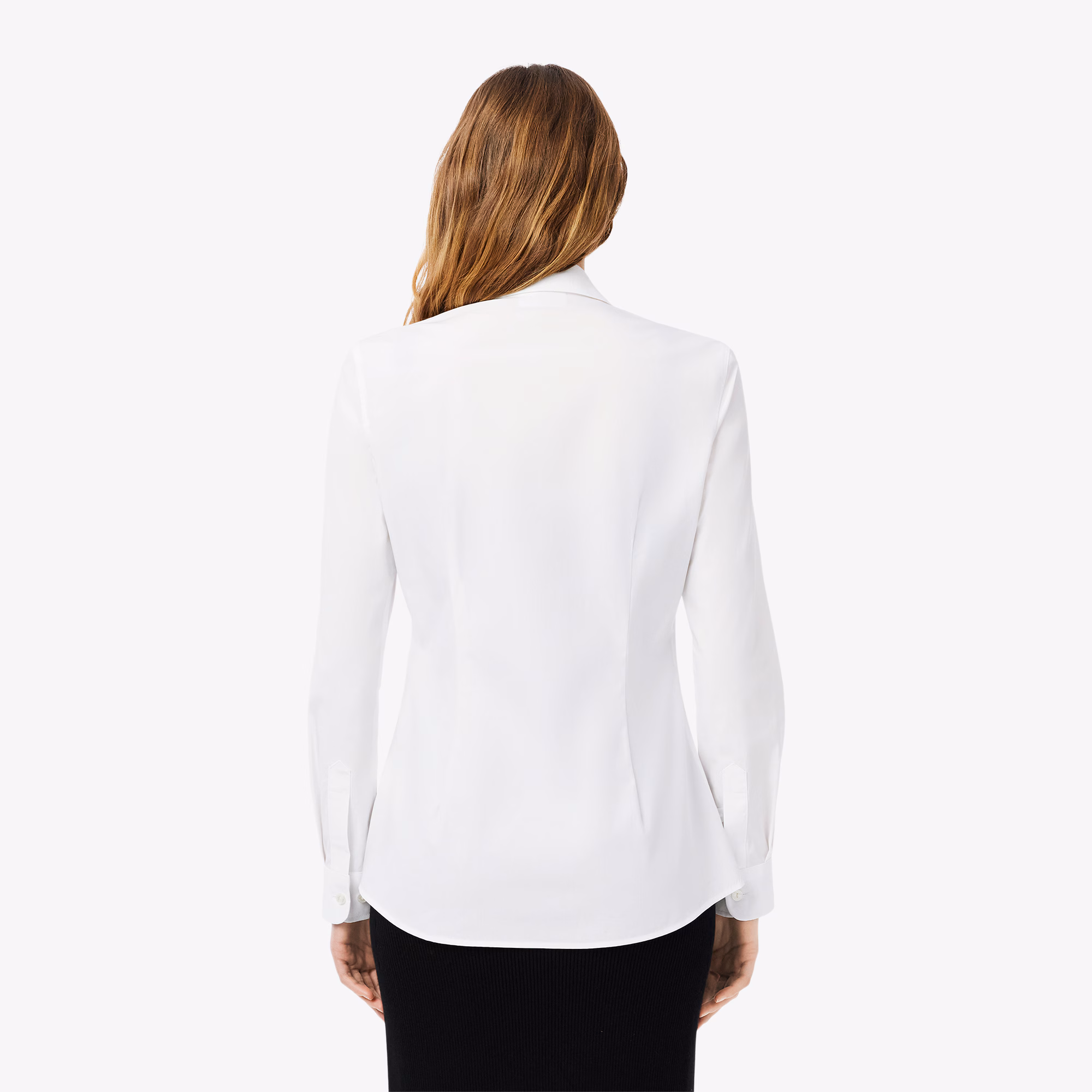 Women's Slim Fit Stretch Poplin Shirt