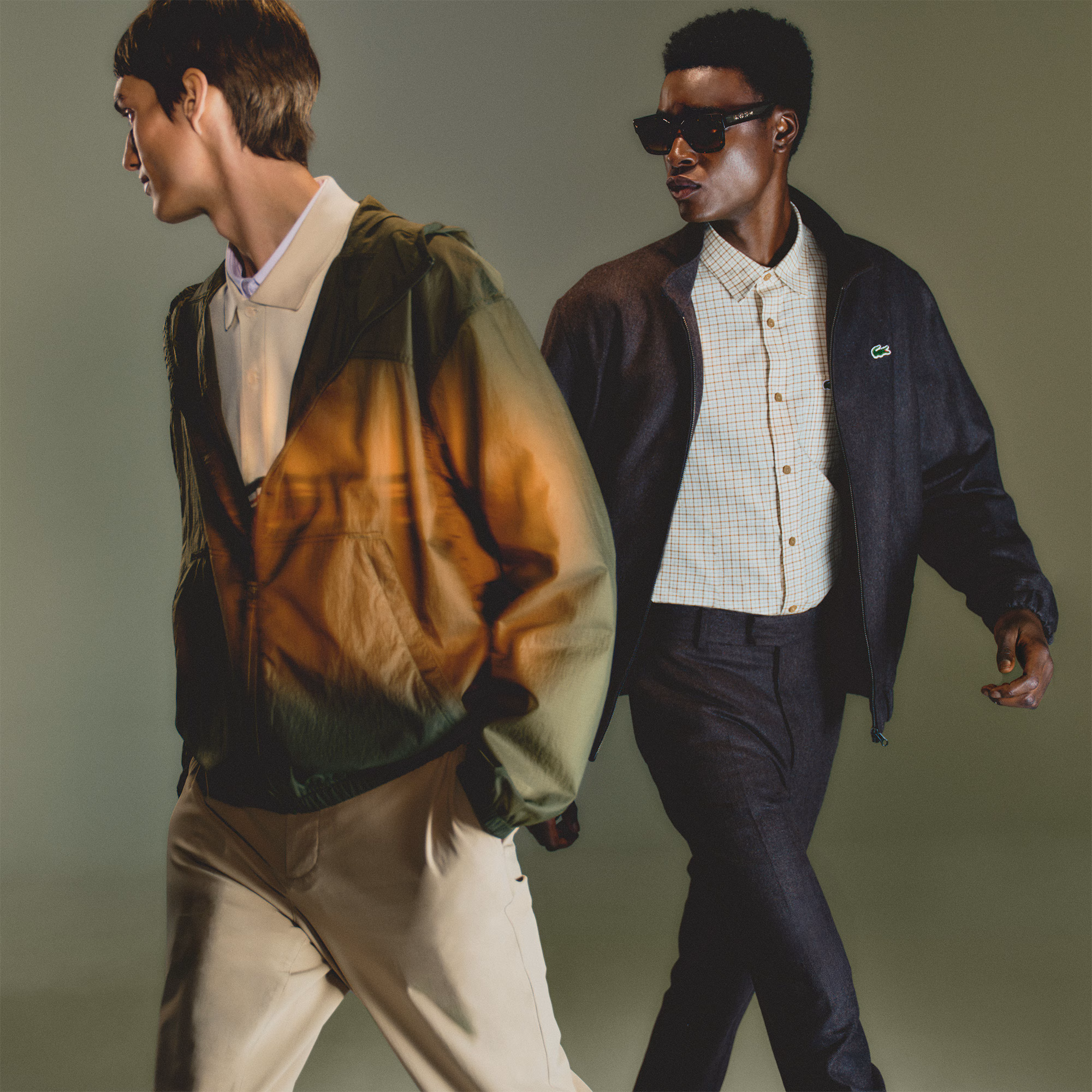 Icons Acetate Rectangle Glasses