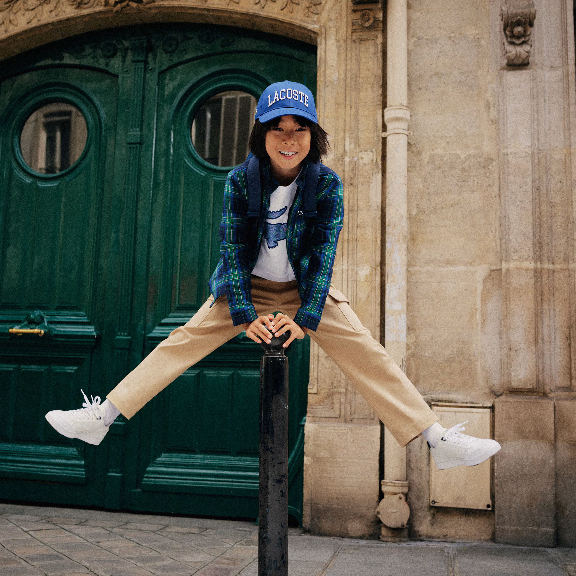 Boys' Cotton Twill Cargo Pants