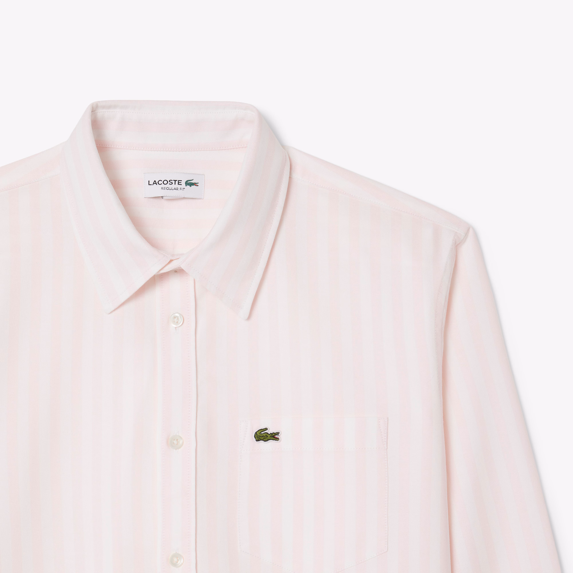 Men's Regular Fit Striped Oxford Shirt