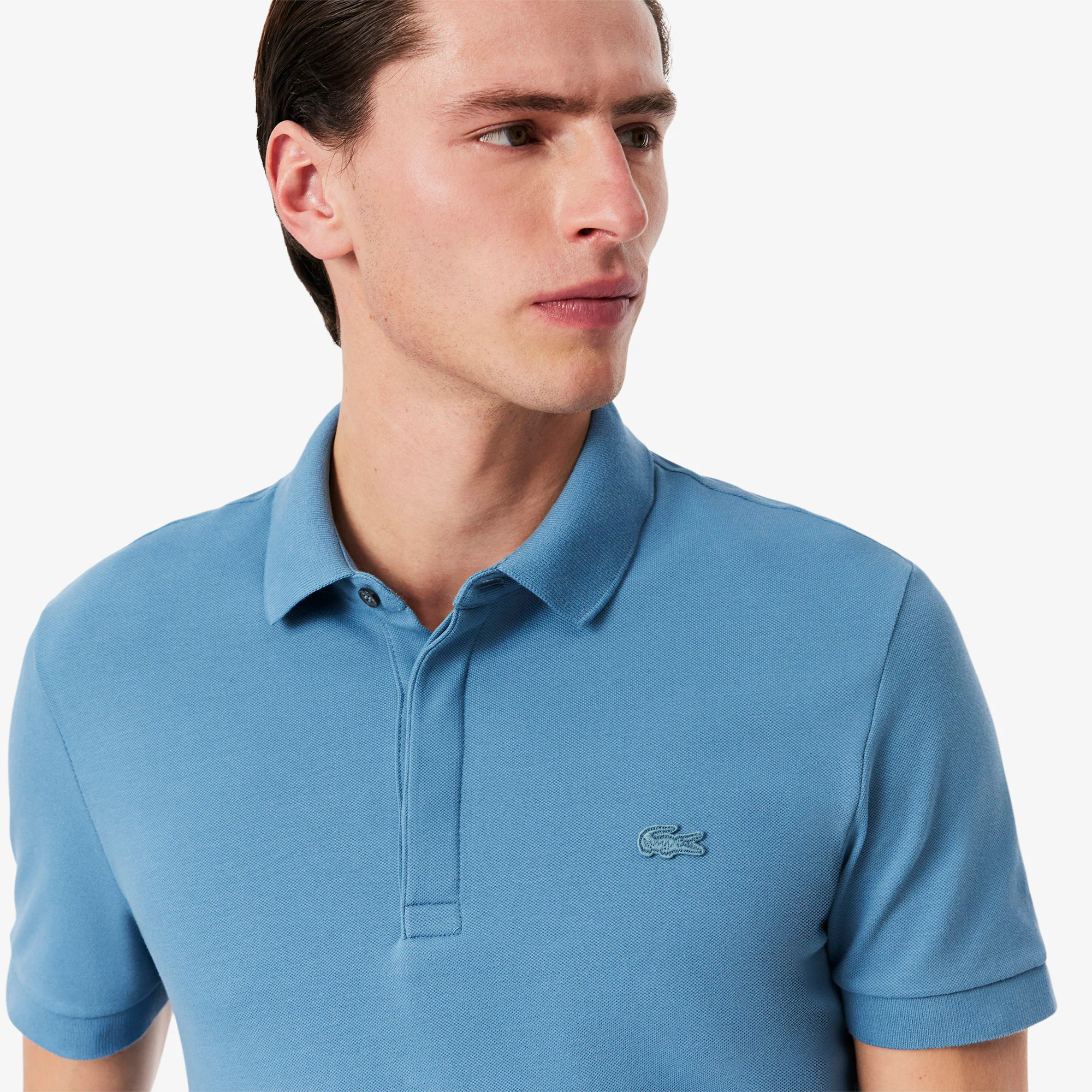 Men's Regular Fit Paris Stretch Piqué Polo