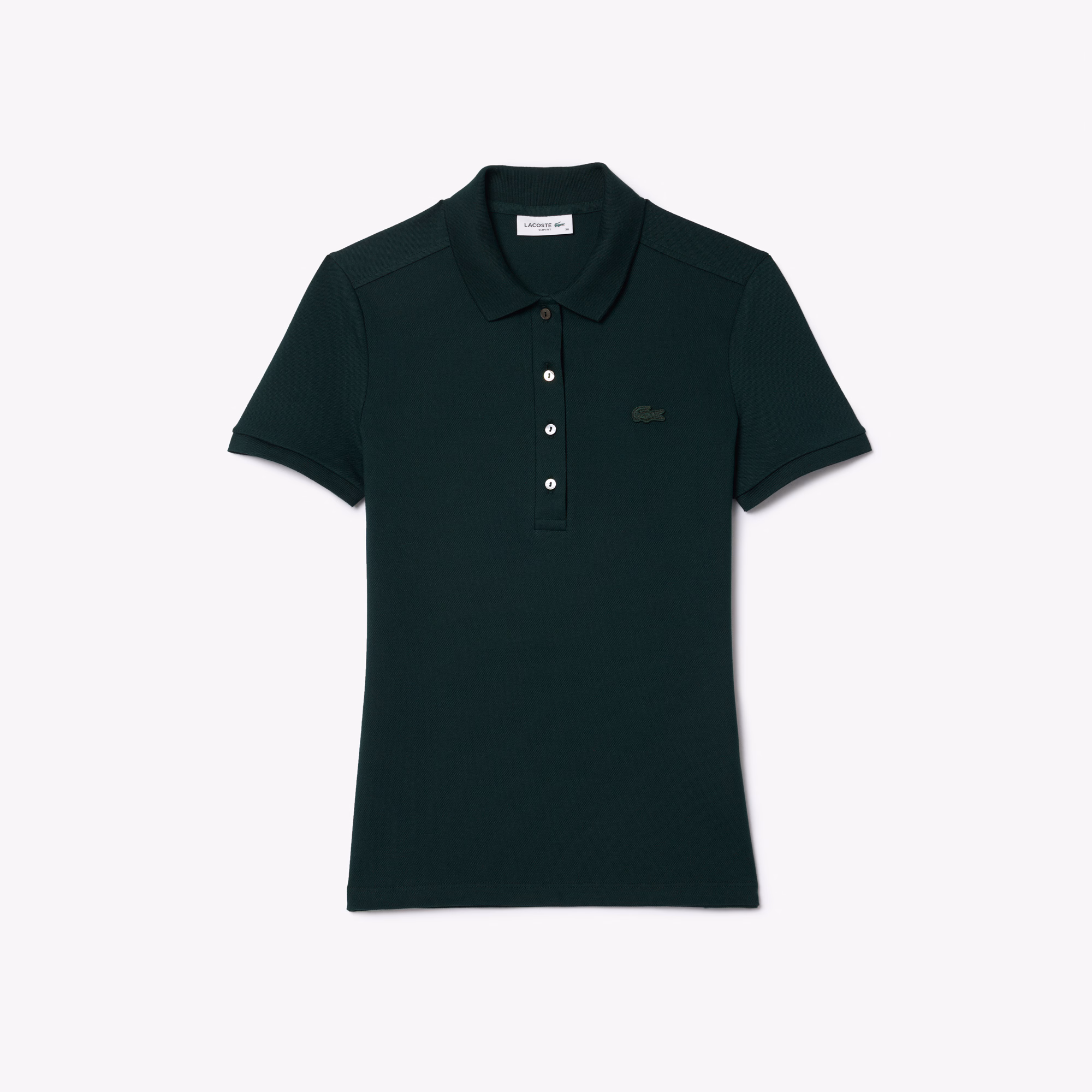 Women's L.12.D Slim Fit Stretch Mini Piqué Polo