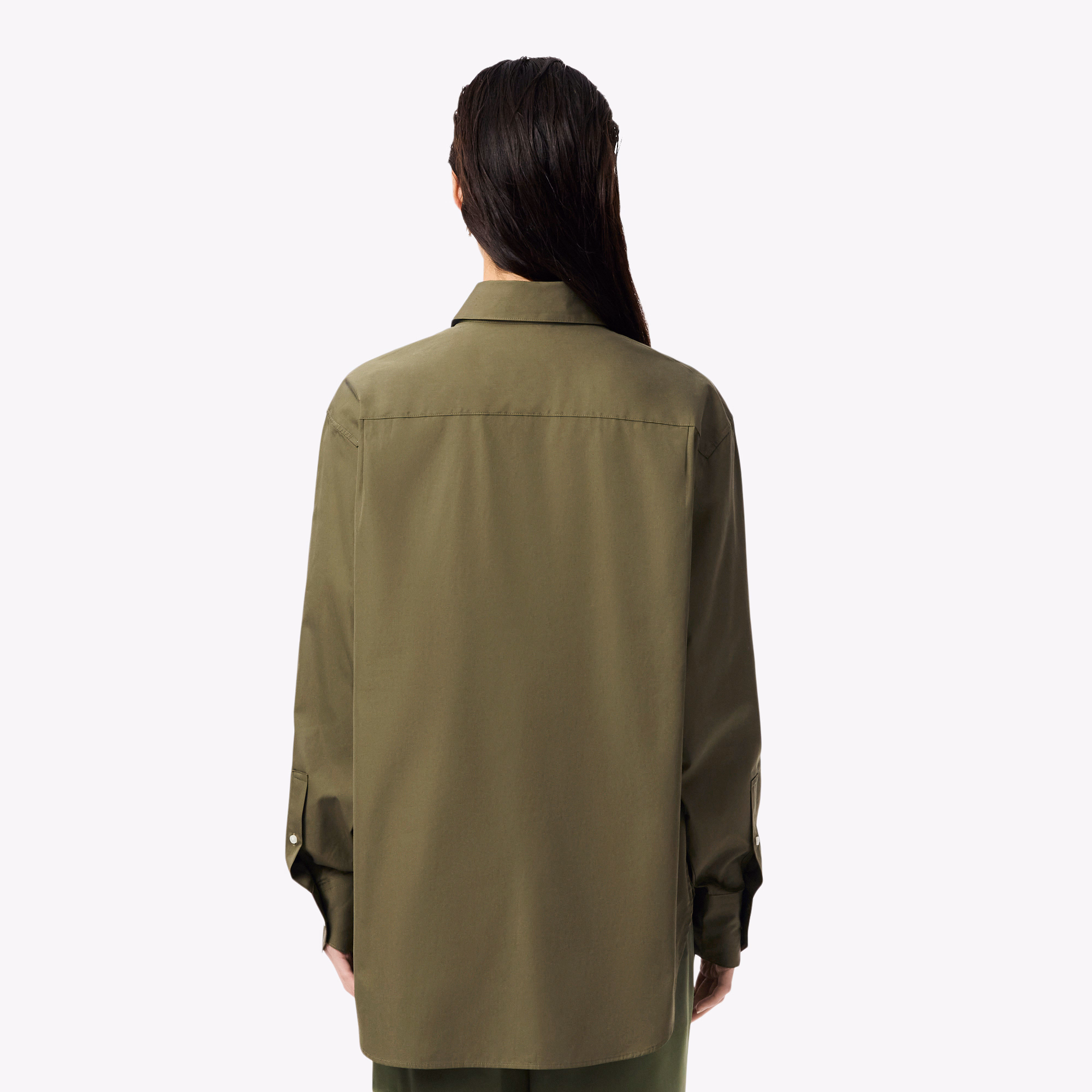 Women's Oversized Cotton Button Down Shirt