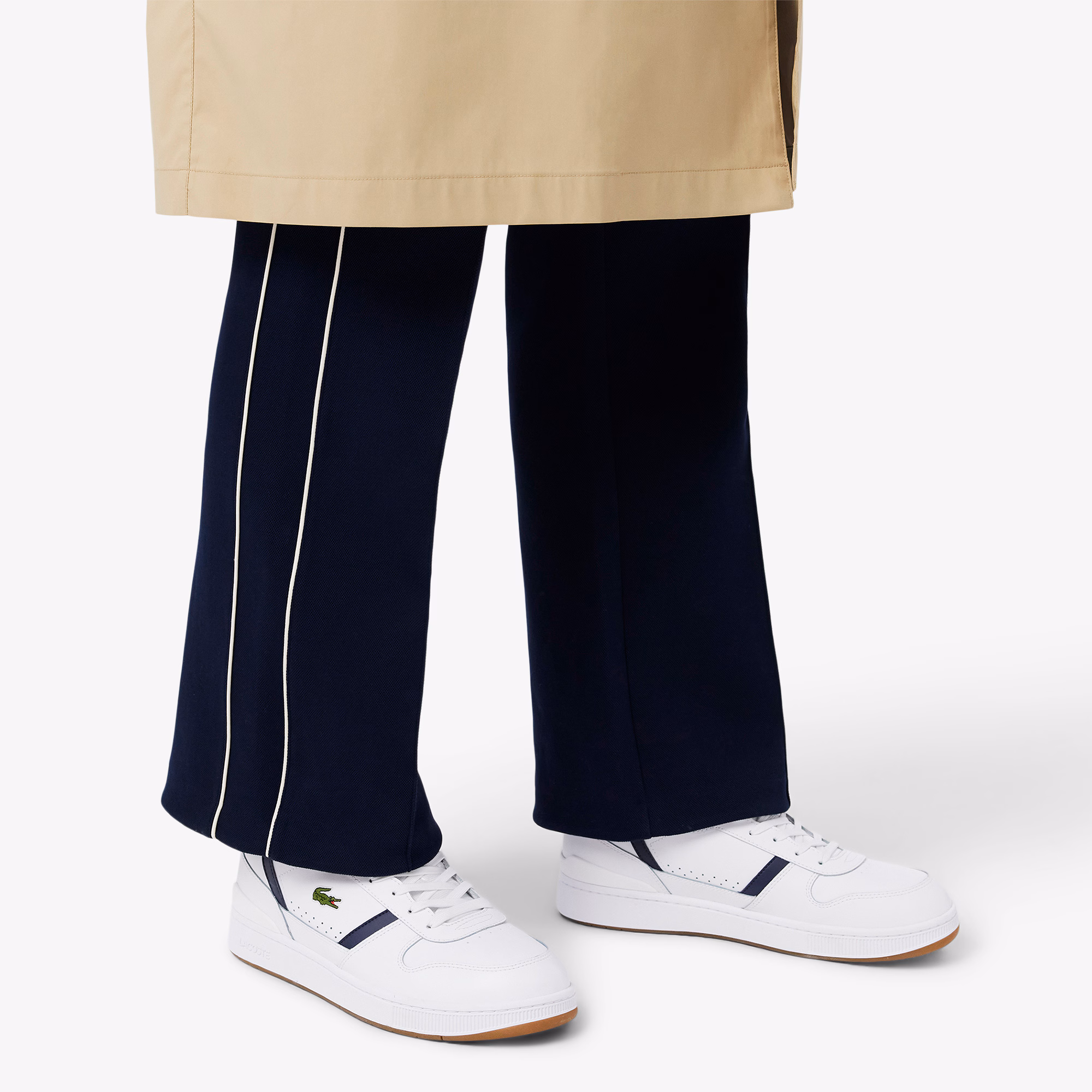 Men's T-Clip Set Leather Sneakers