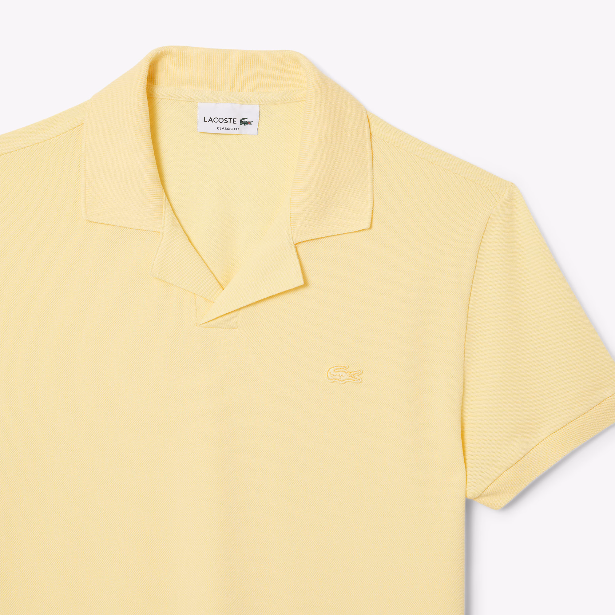 Men's Classic Fit Open Neck Paris Polo