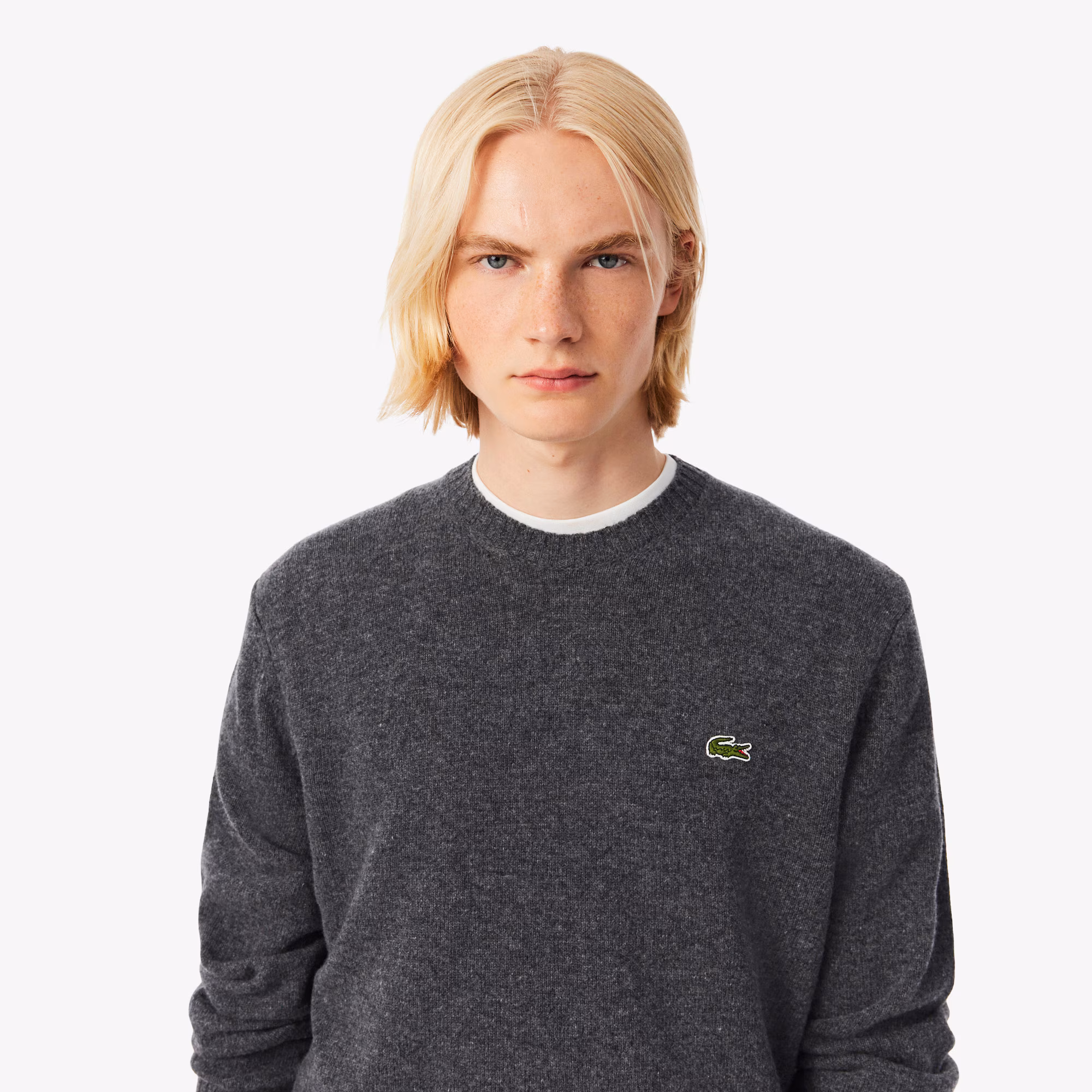 Men's Wool Crew Neck Sweater