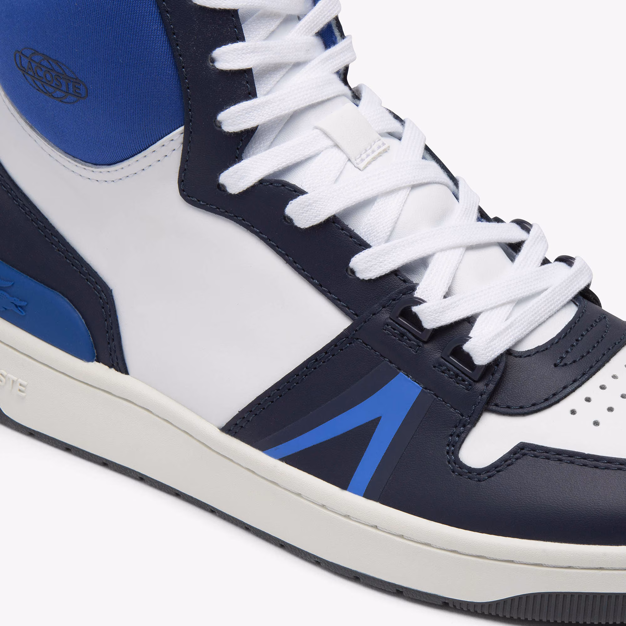 Men's L001 Mid Contrasted Leather Sneakers