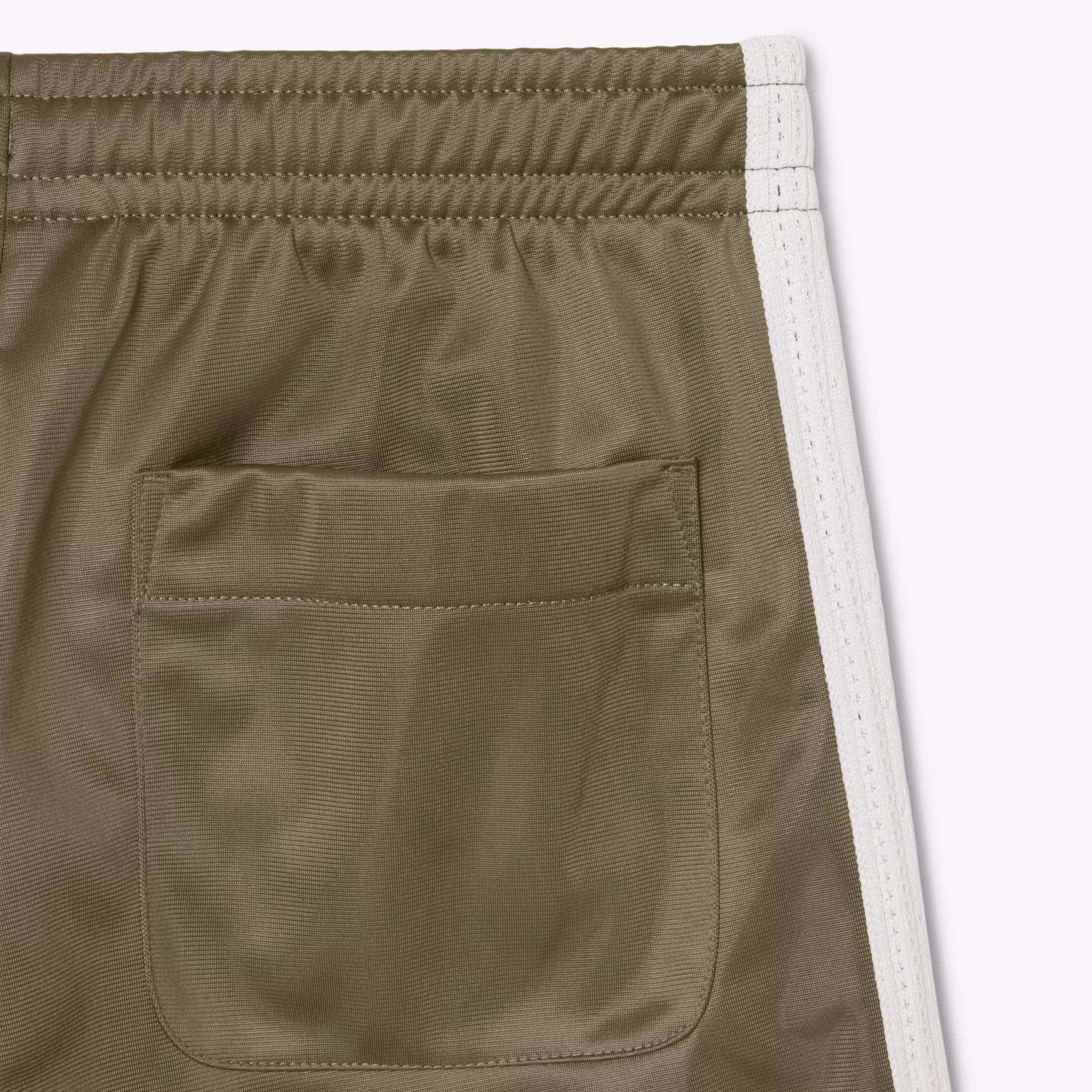 Women's Satin Jersey Pointelle Stripe Shorts