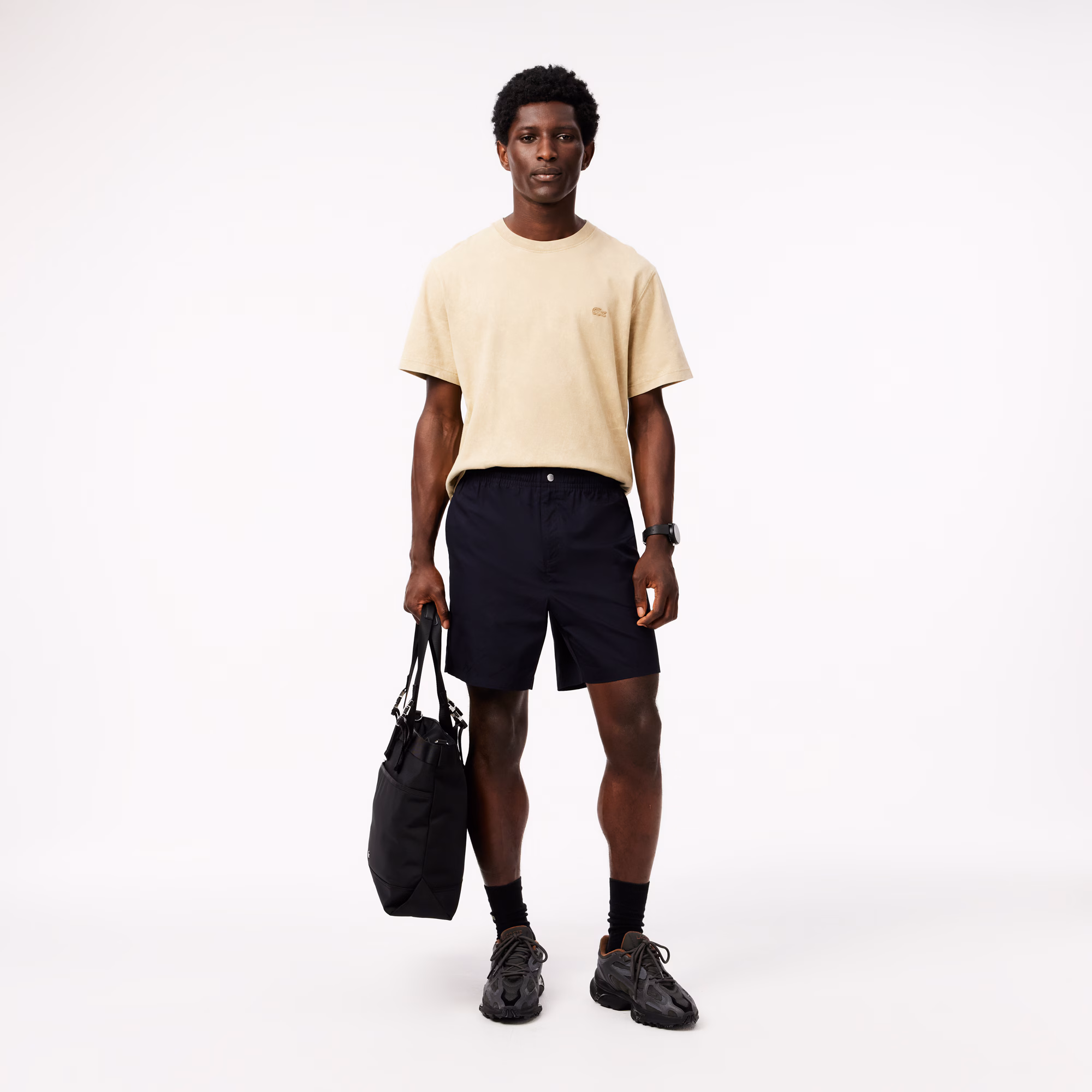 Men's Relaxed Fit Poplin Shorts