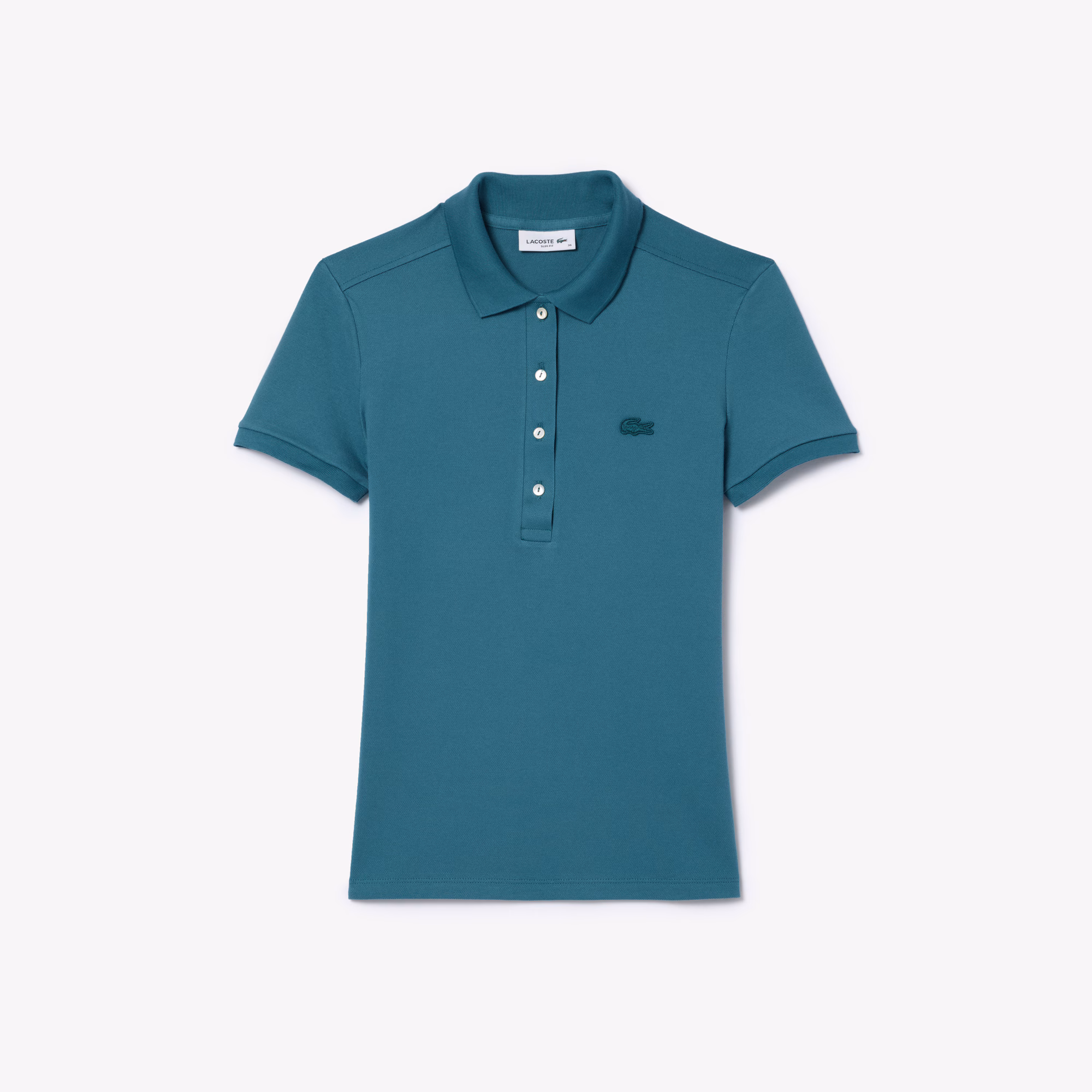 Women's L.12.D Slim Fit Stretch Mini Piqué Polo