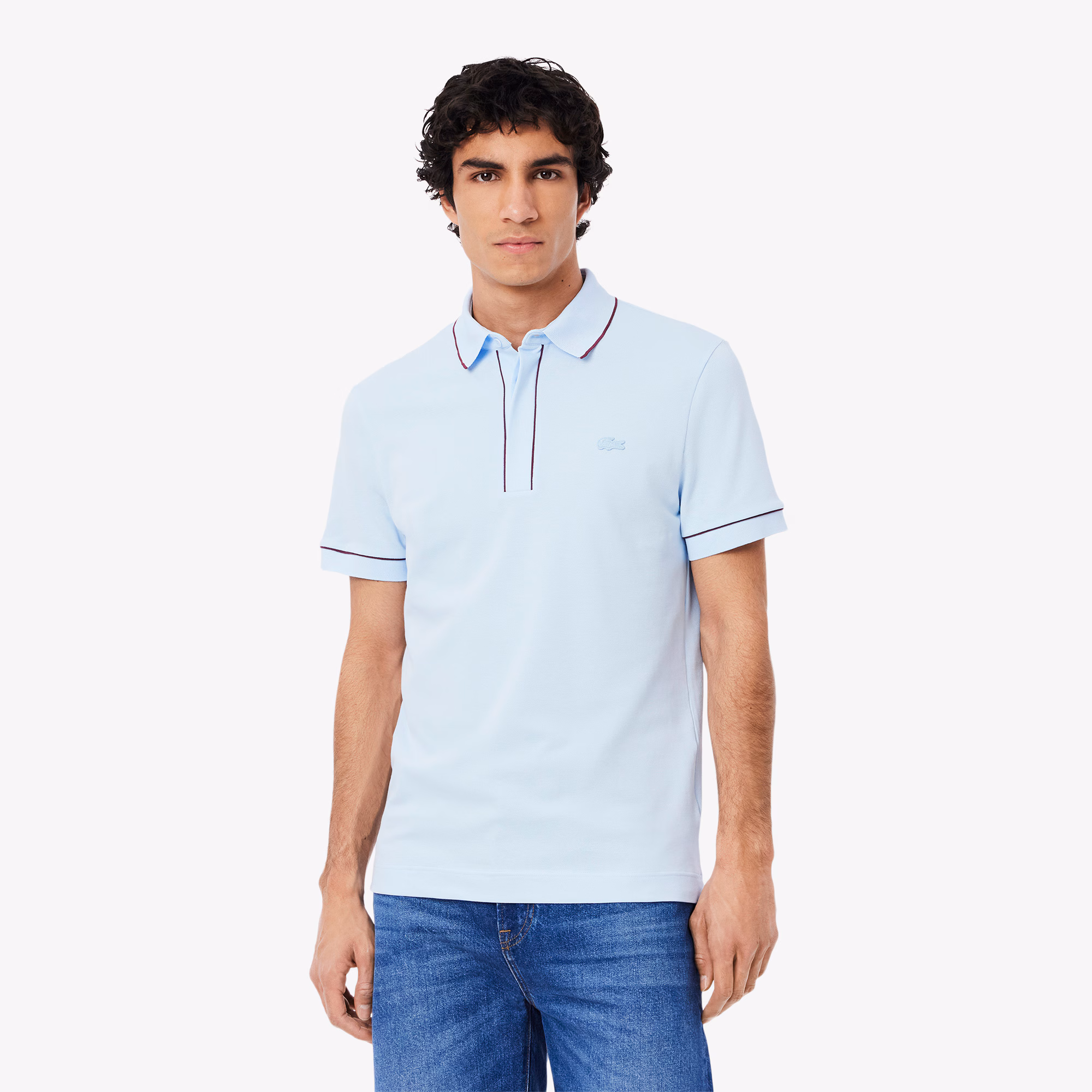Men's Regular Fit Paris Stretch Piqué Polo