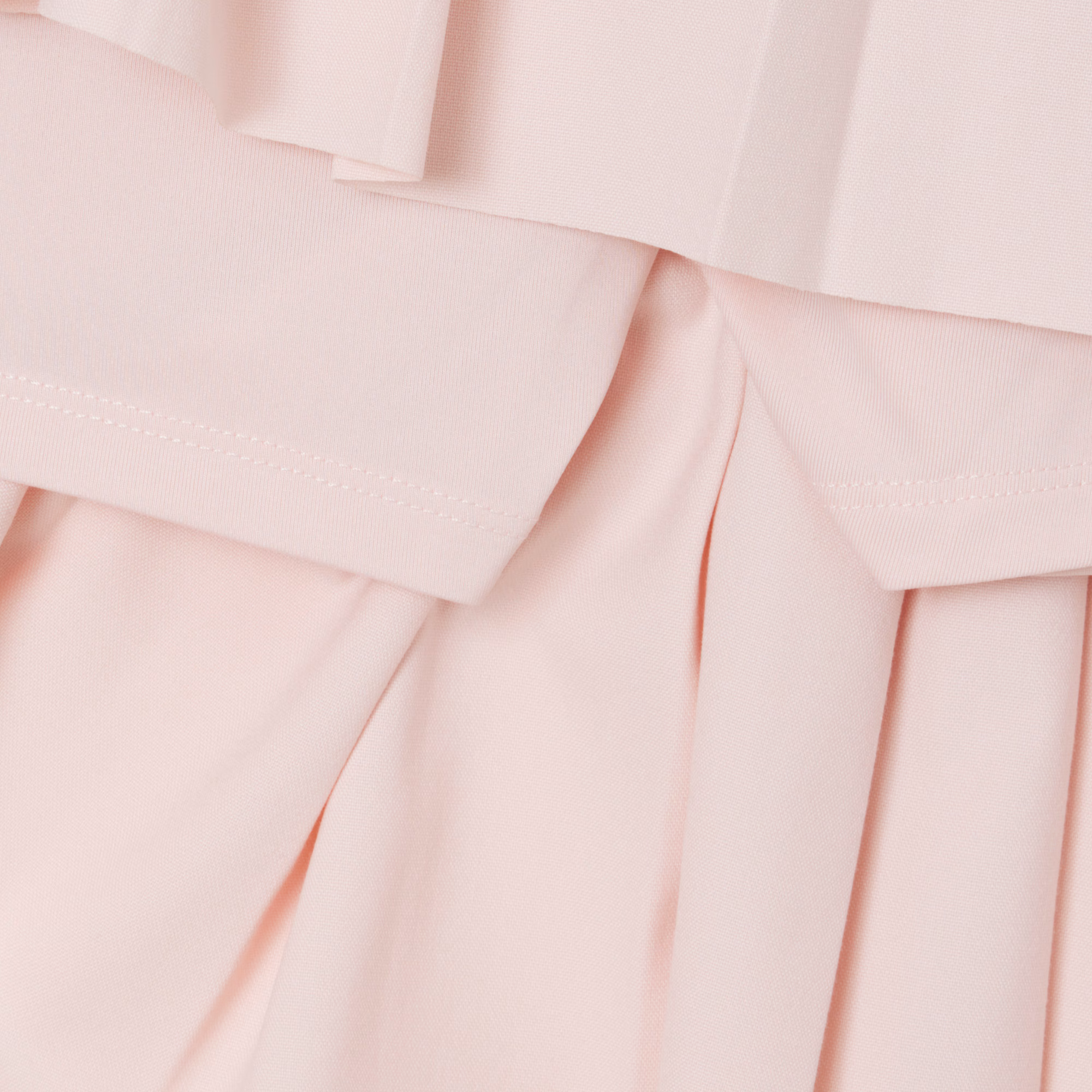 Girls' Oxford Cotton Pleated Skirt