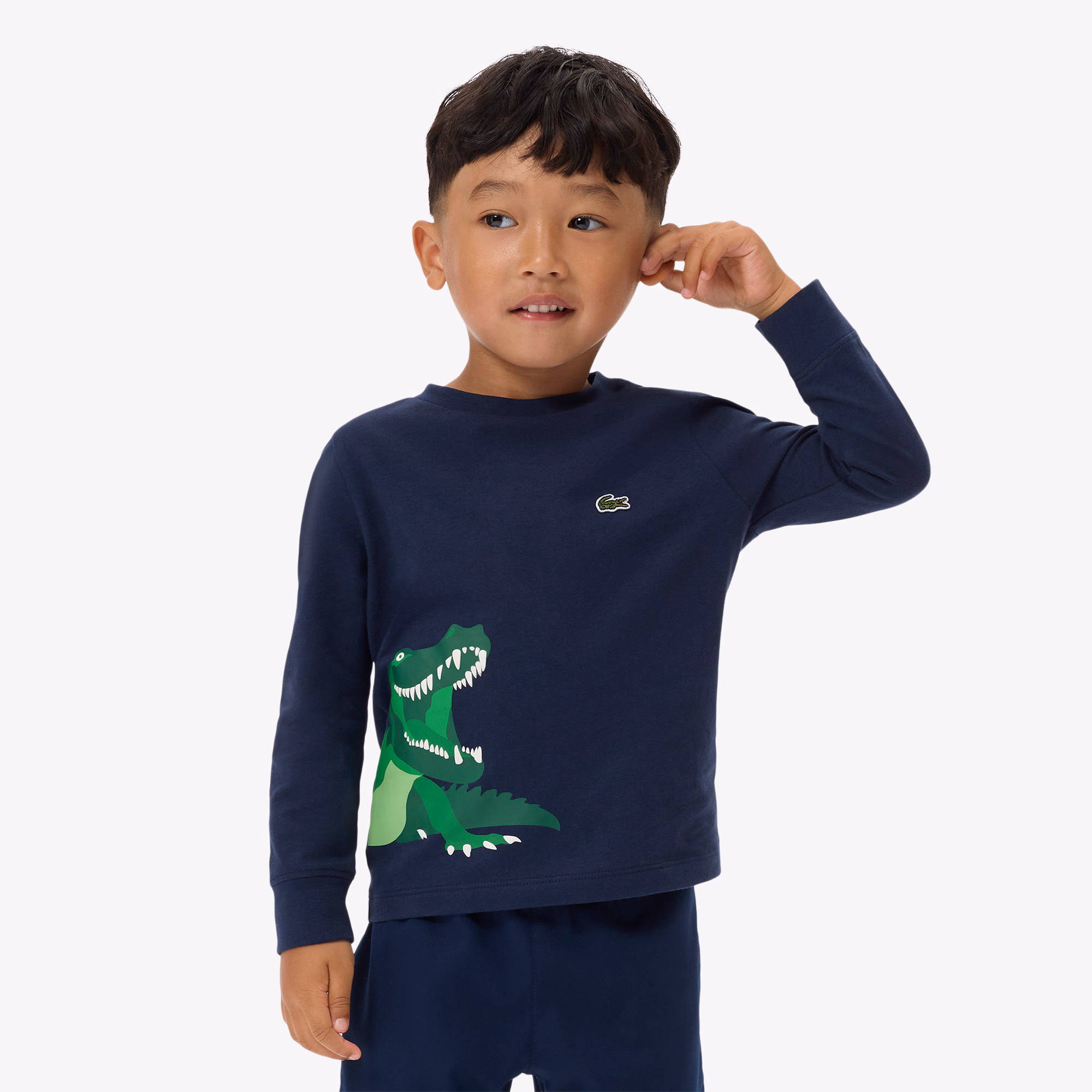 Boys' Long Sleeve Cotton T-Shirt