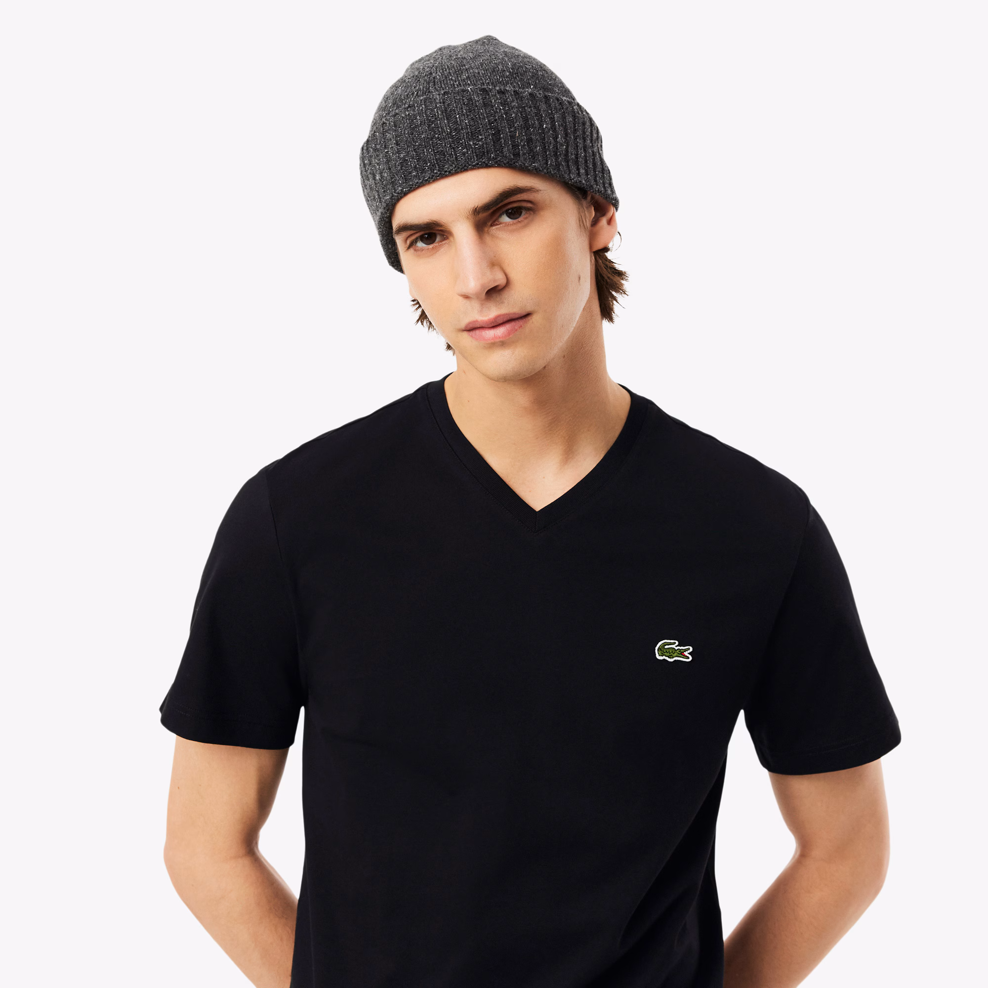 Men's V-Neck Cotton T-Shirt