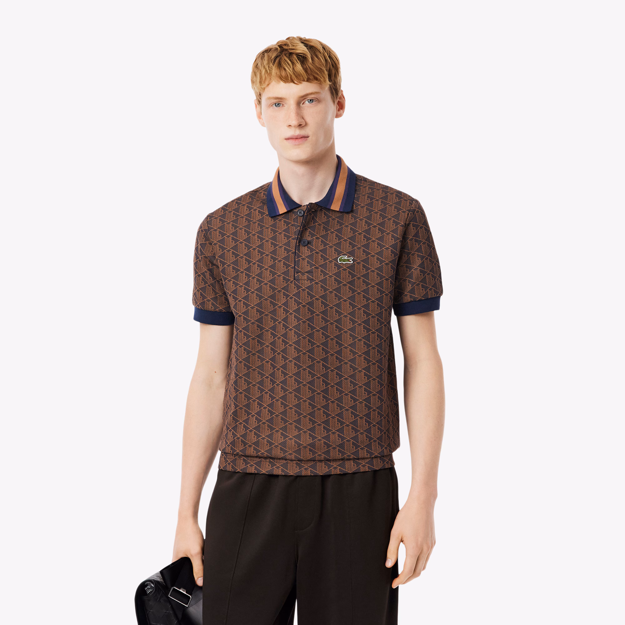 Men's Classic Fit Monogram Polo