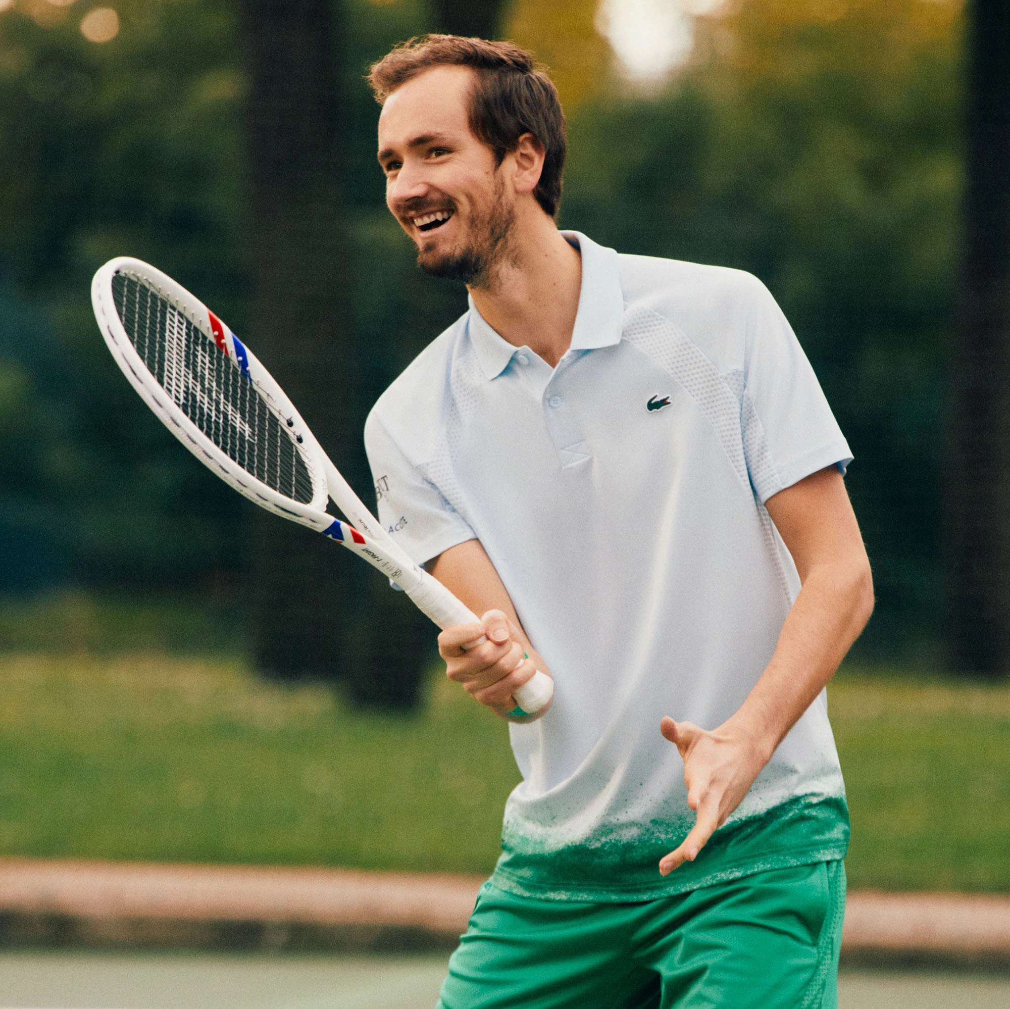Men's Lacoste Tennis x Daniil Medvedev Polo