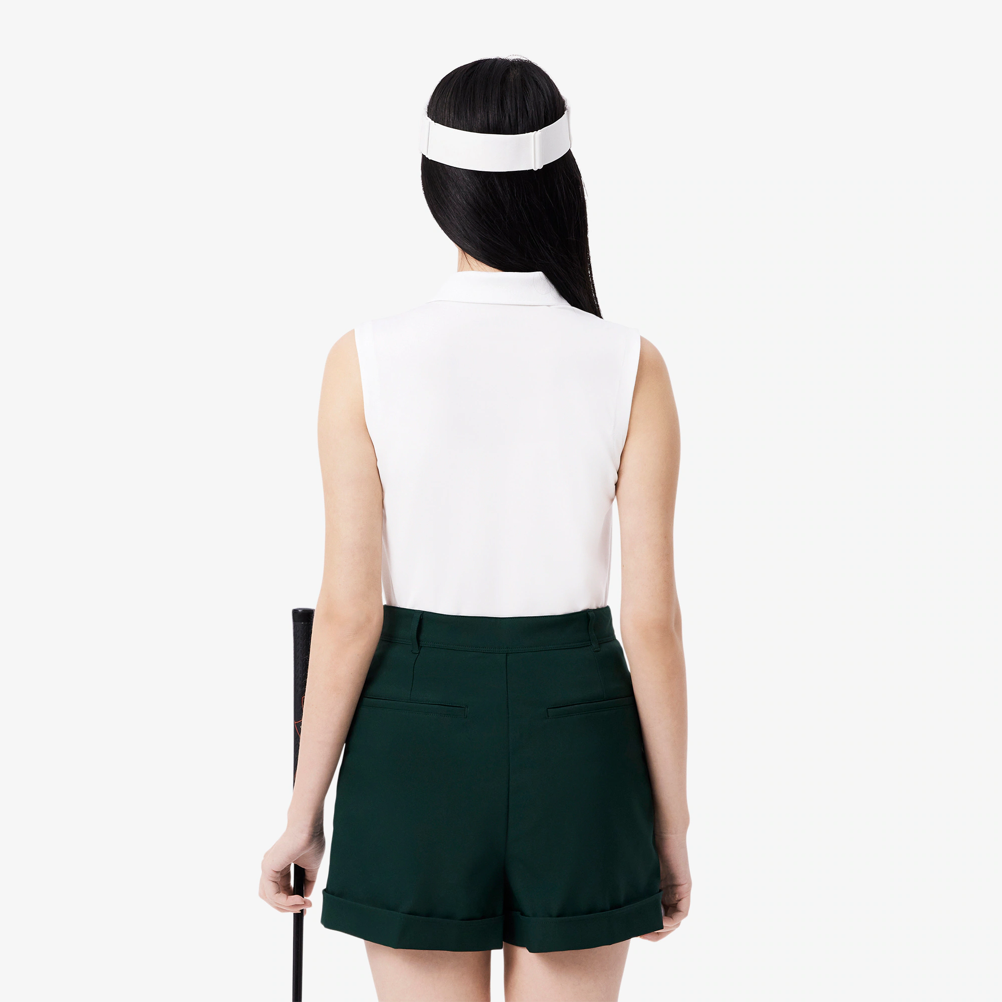 Women's Slim Fit UV Protect Stretch Golf Polo