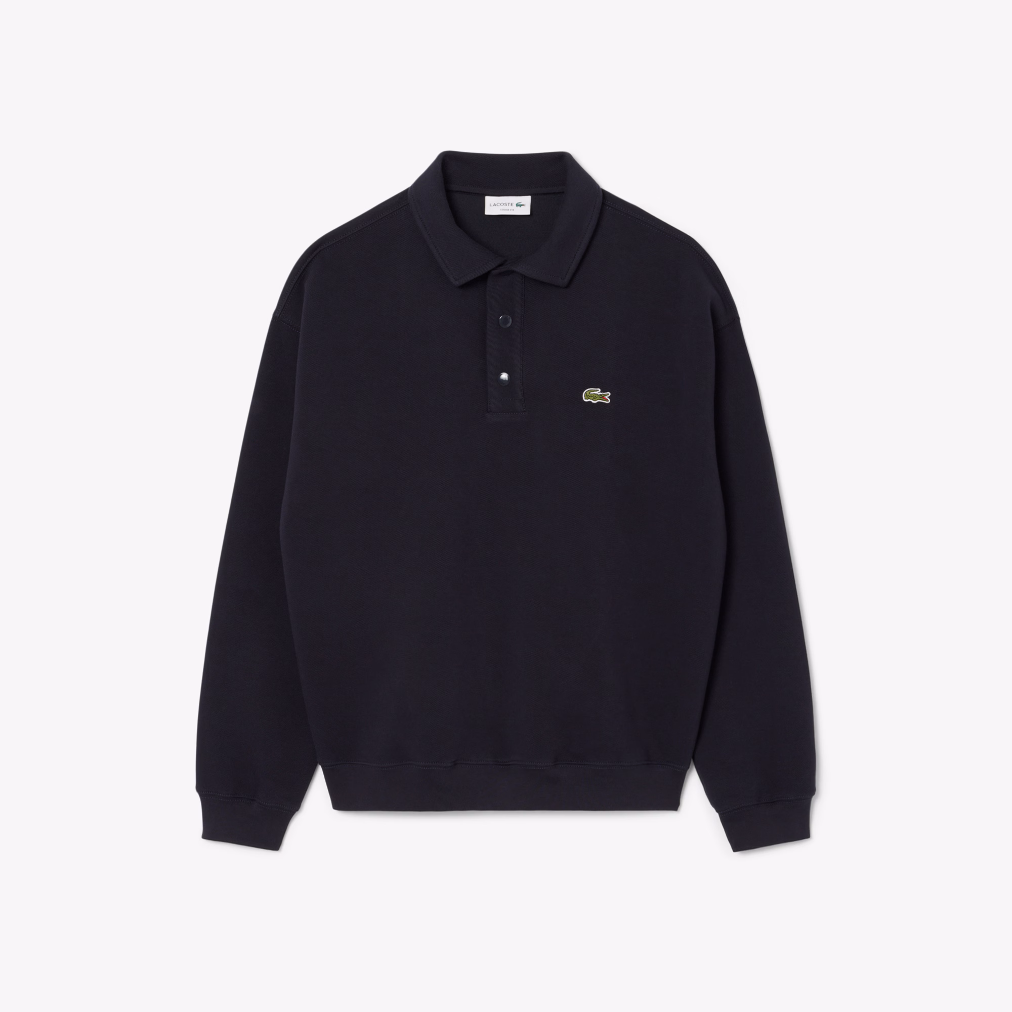 Men's Loose Fit Piqué Sweatshirt