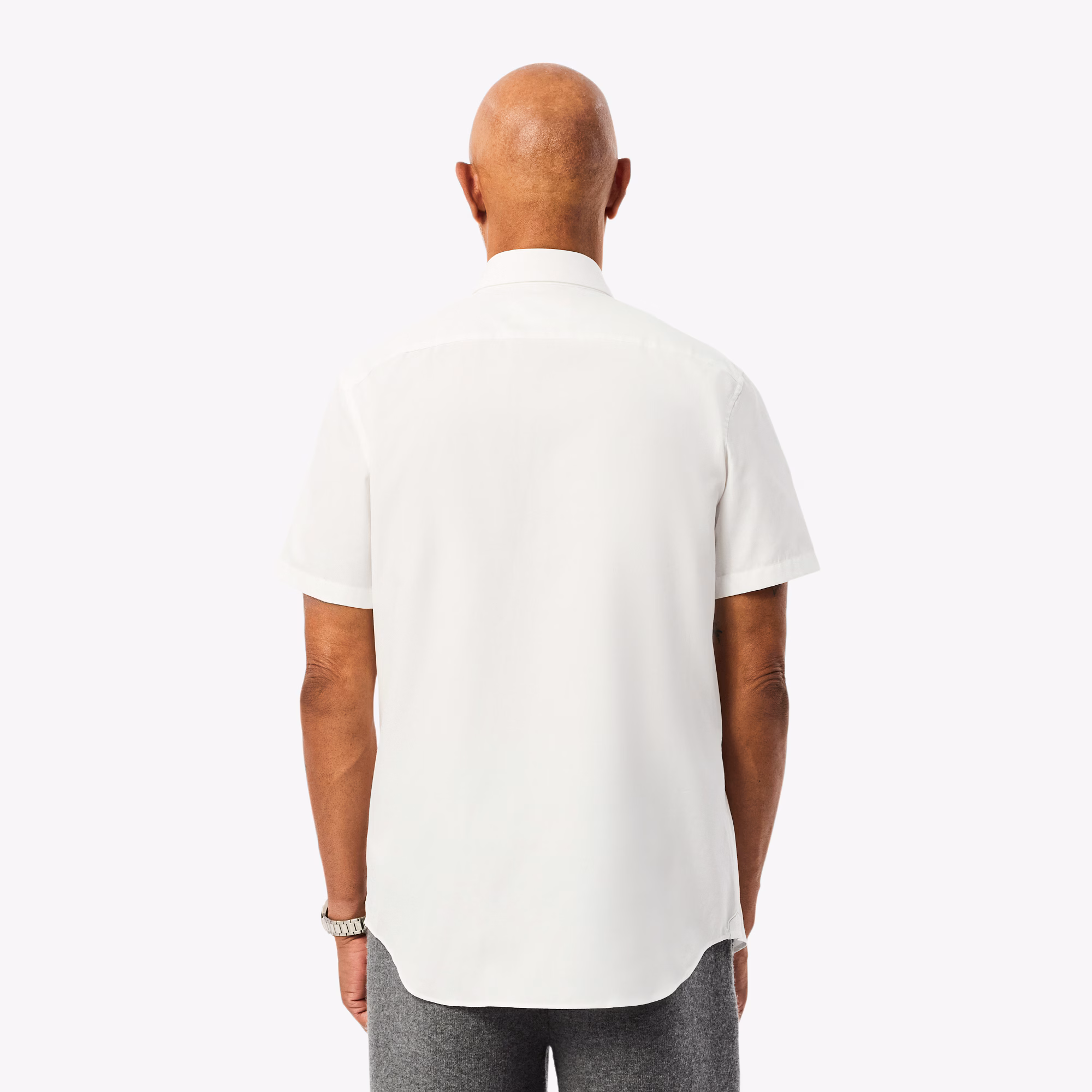 Men's Regular Fit Short Sleeve Cotton Shirt