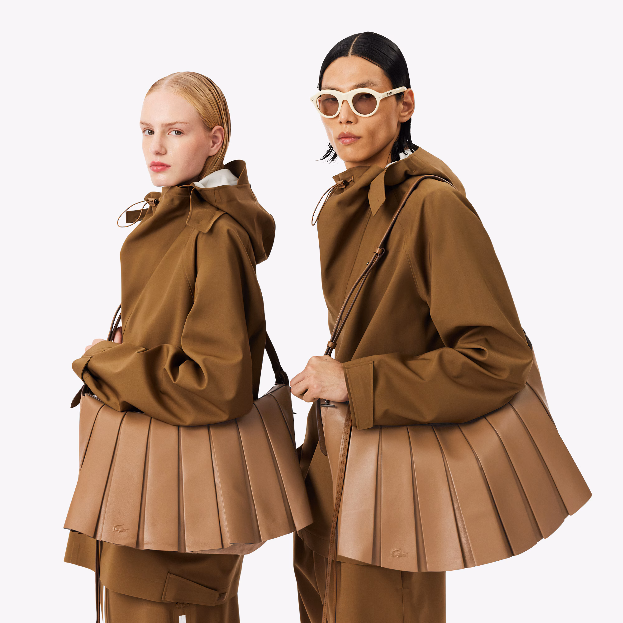 Runway XL Lenglen Suede Leather Hobo Bag