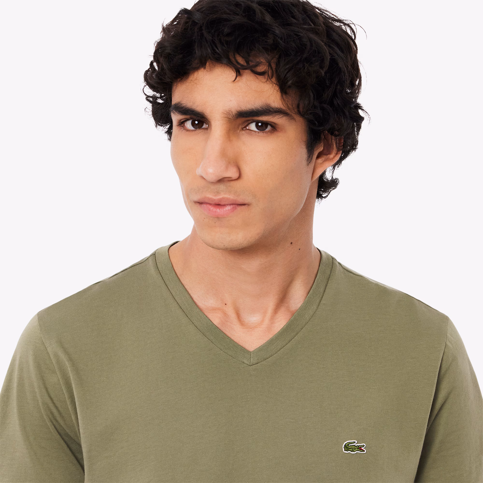 Men's Lightweight Pima Cotton V-Neck T-Shirt