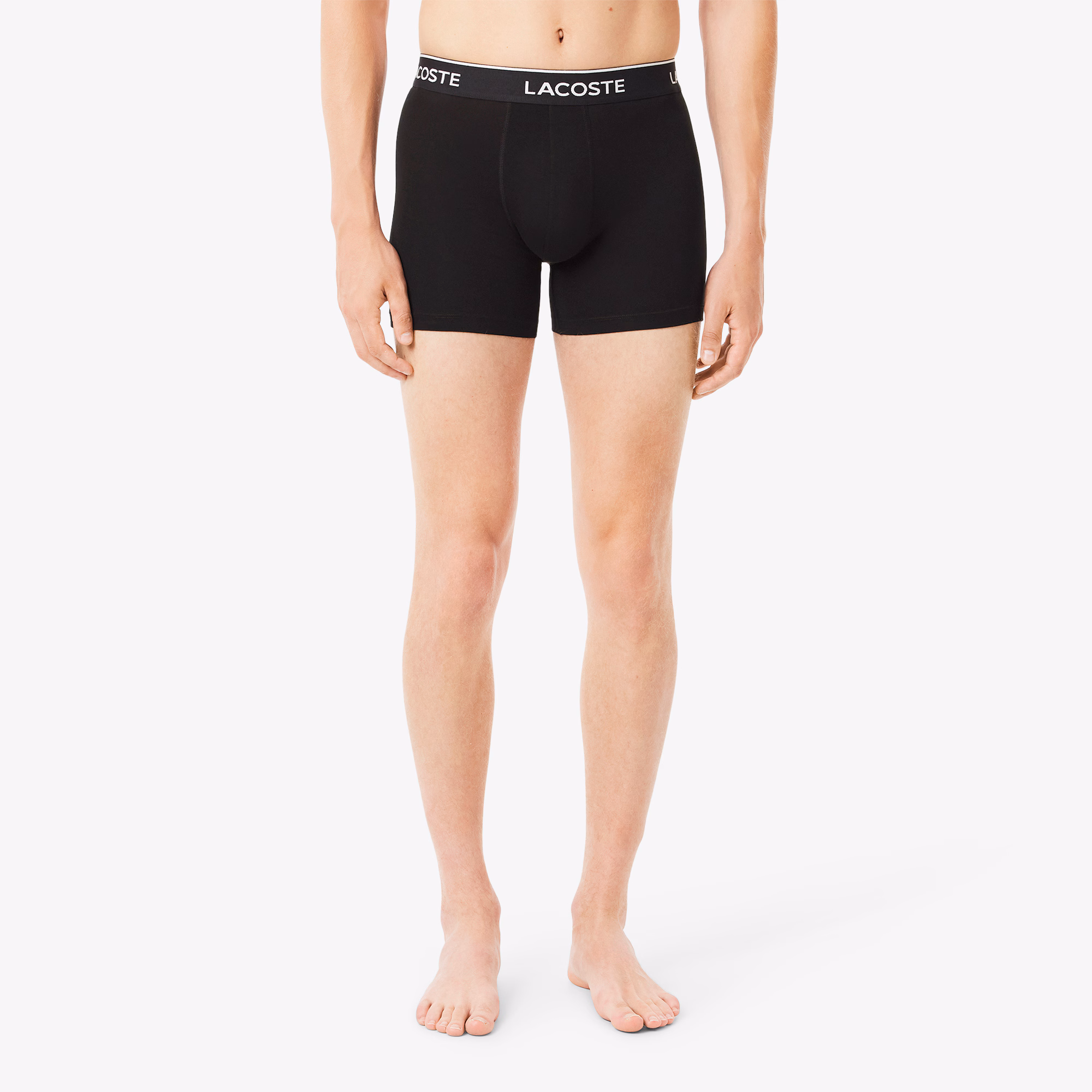 Men's 3-Pack Stretch Cotton Boxer Briefs