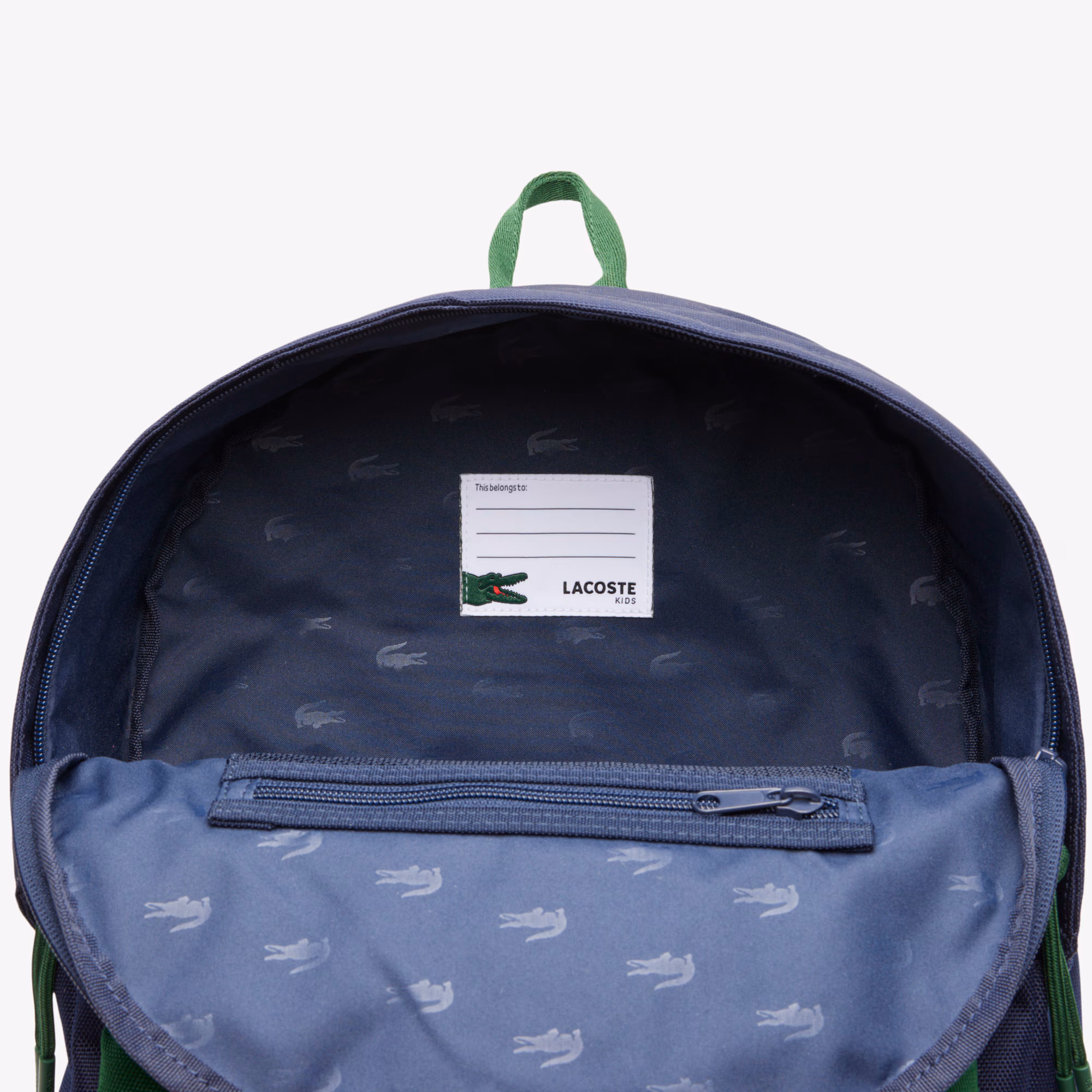 Unisex Crocodile Printed Backpack