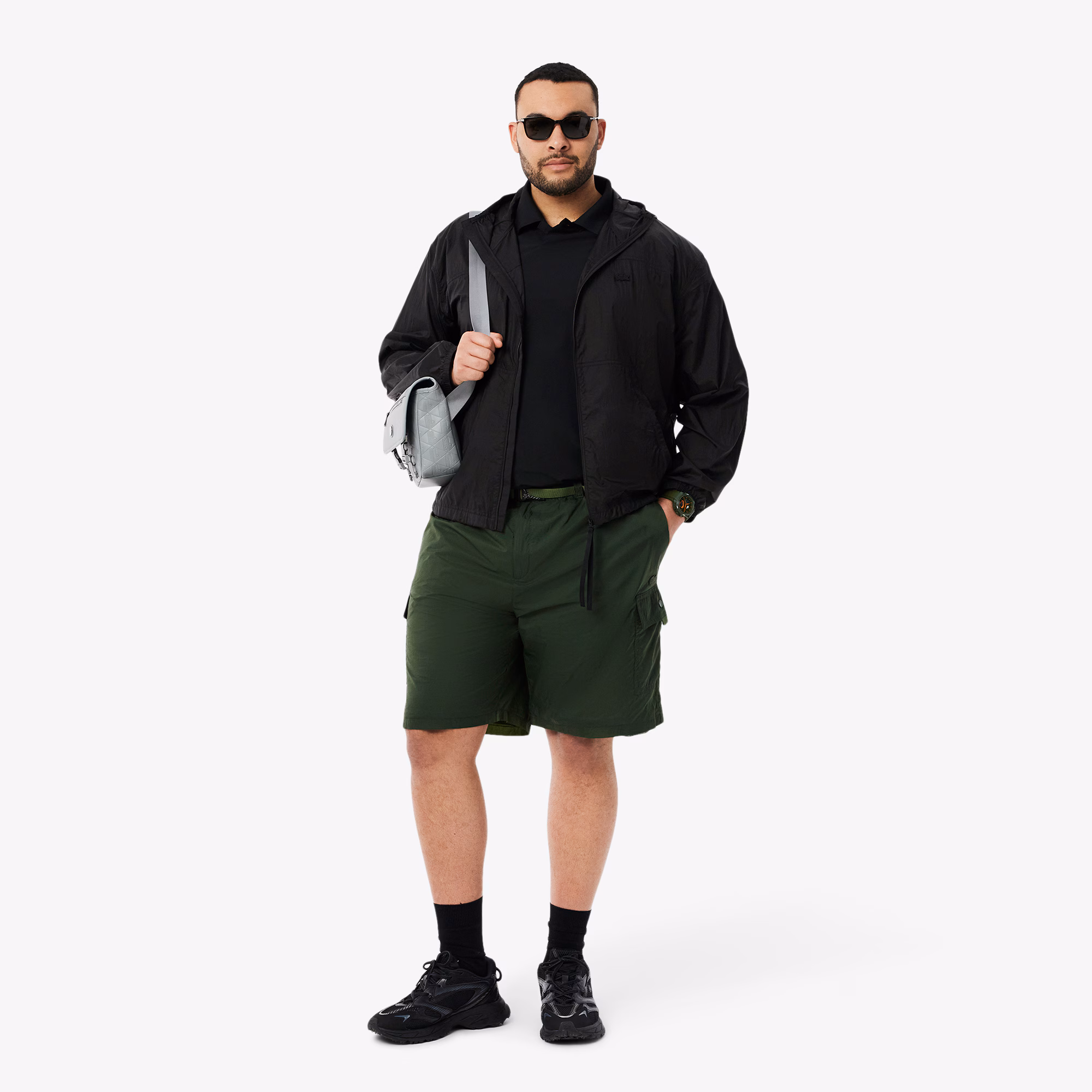 Men's Water-Repellent Nylon Jacket