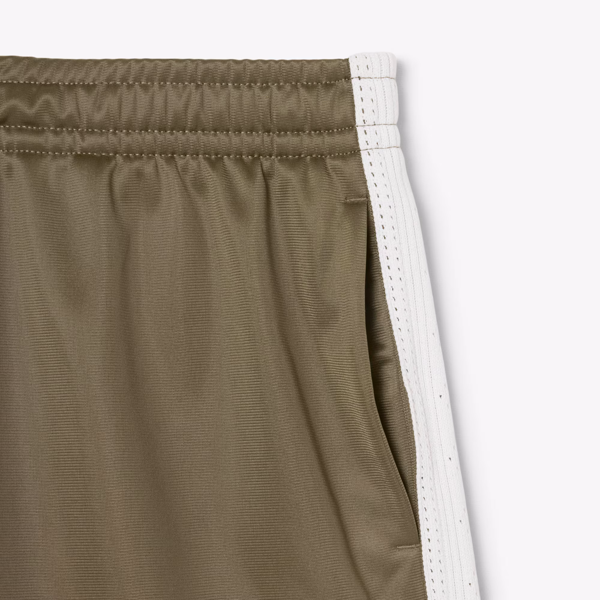 Women's Satin Jersey Pointelle Stripe Shorts