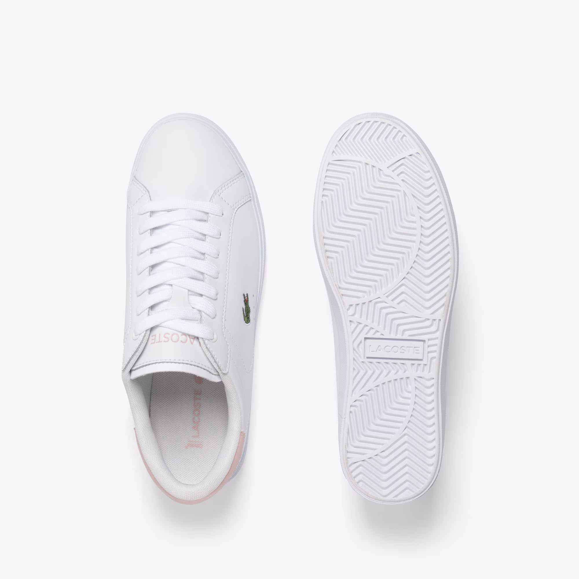 Women's Powercourt Graphic Leather Sneakers