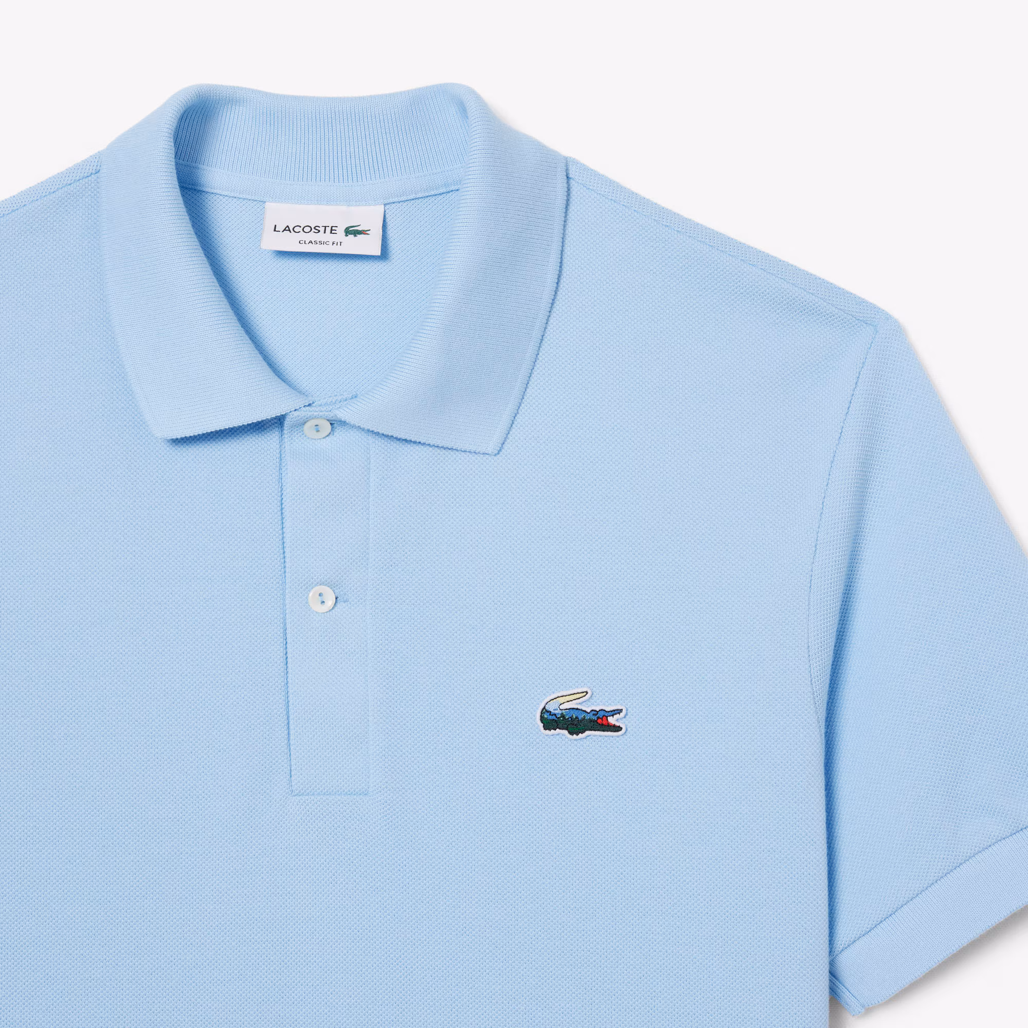 Men's Classic Fit Landscape Crocodile Piqué Polo