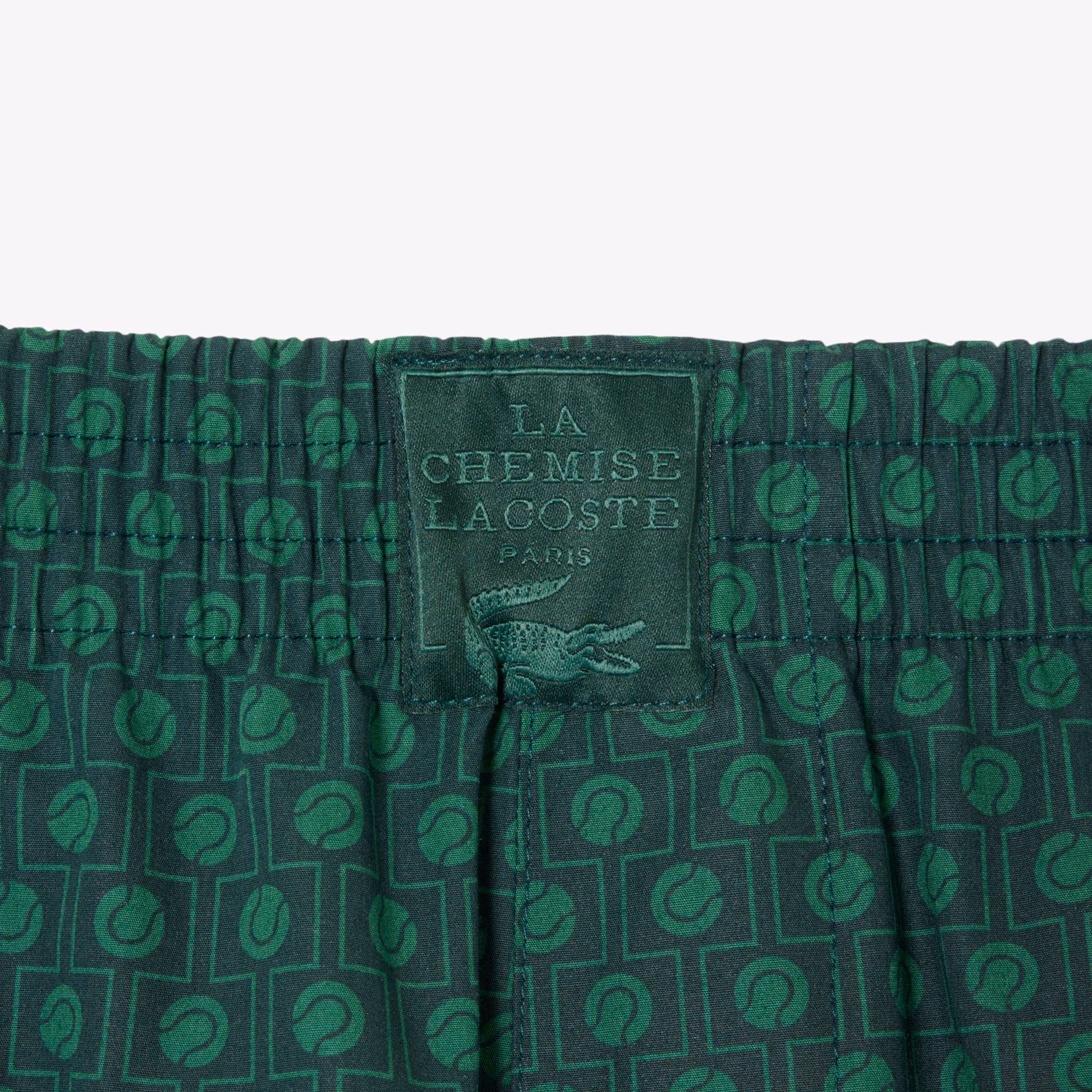 Men's Runway Print Poplin Shorts