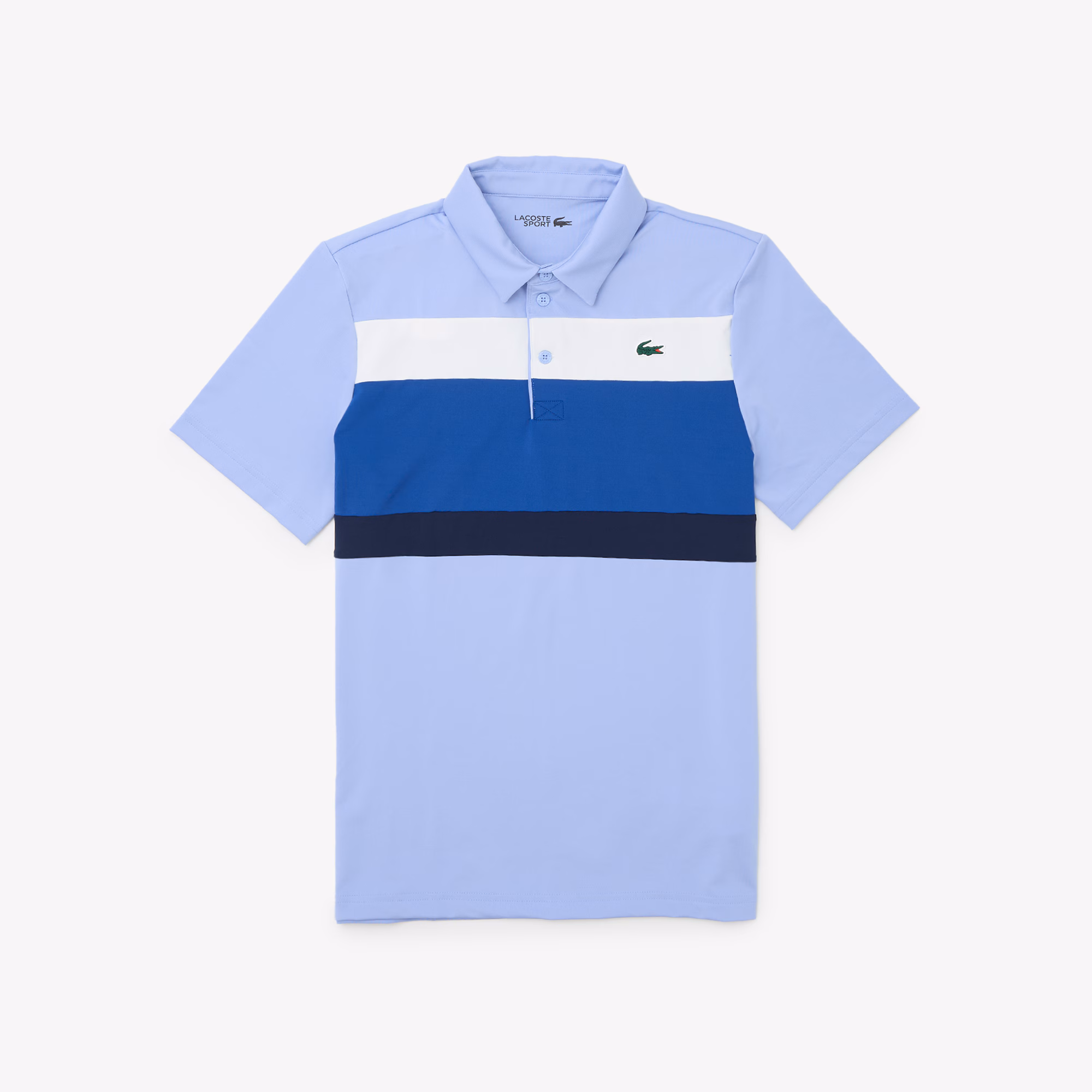 Men's Regular Fit Colorblock Golf Polo