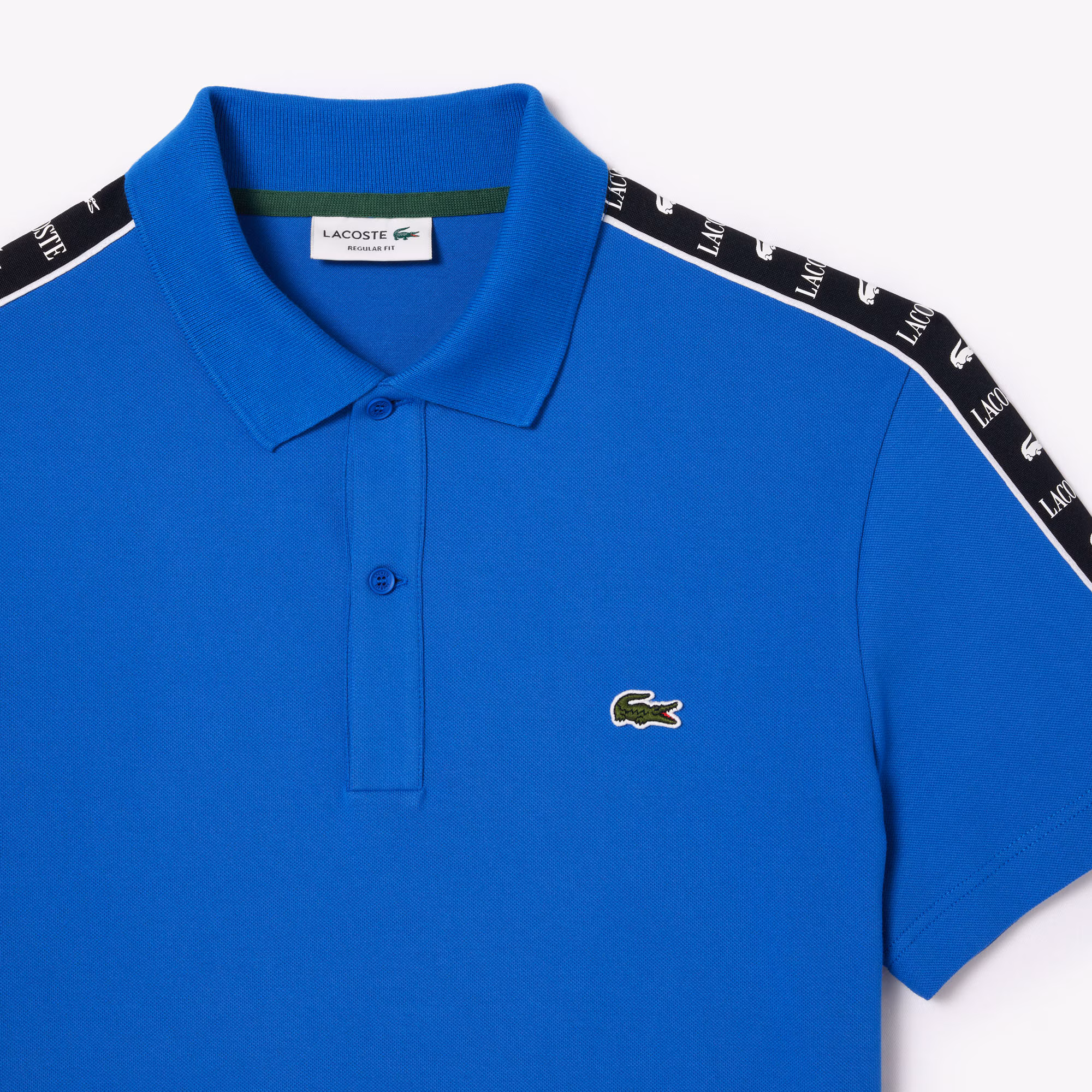 Men's Regular Fit Stretch Mini Piqué Polo